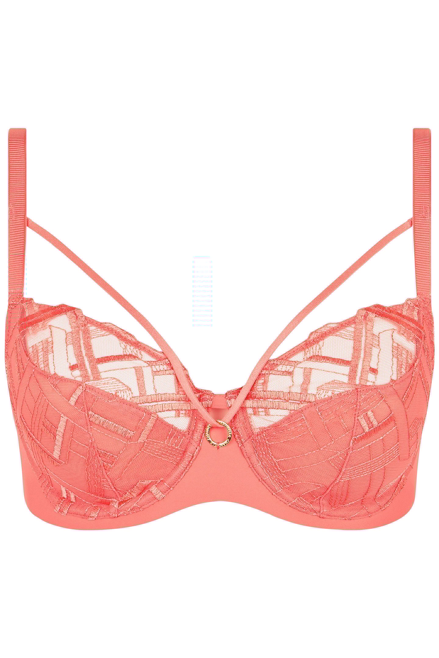 GRAPHIC SUPPORT BRA ORANGE 3