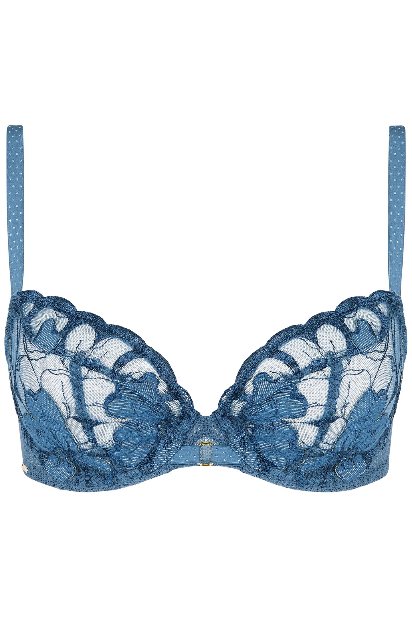 FLEURS SIGNATURE BRA BLUE 3