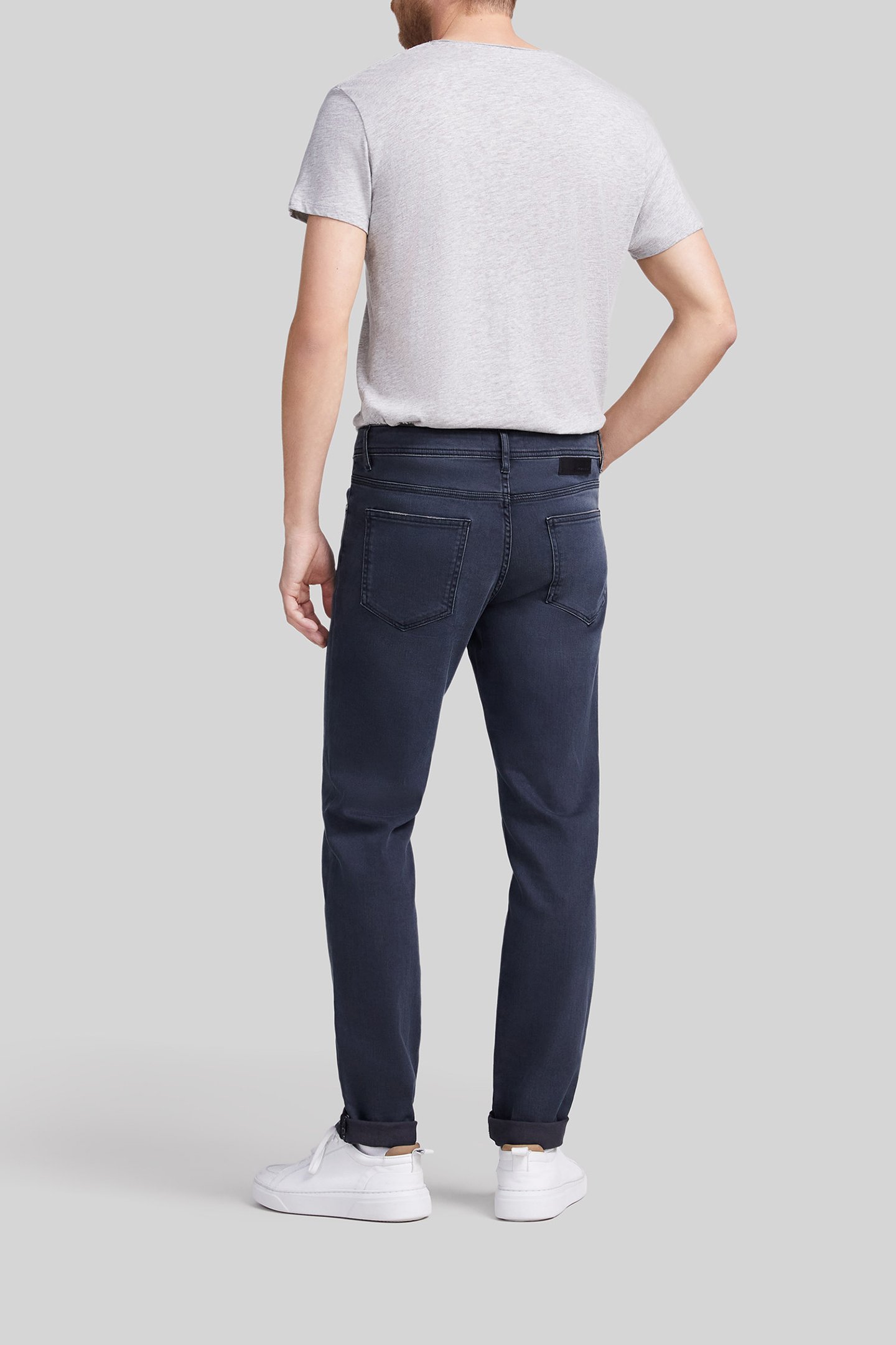 ORGANIC COTTON SLIM JEANS STEEL 4
