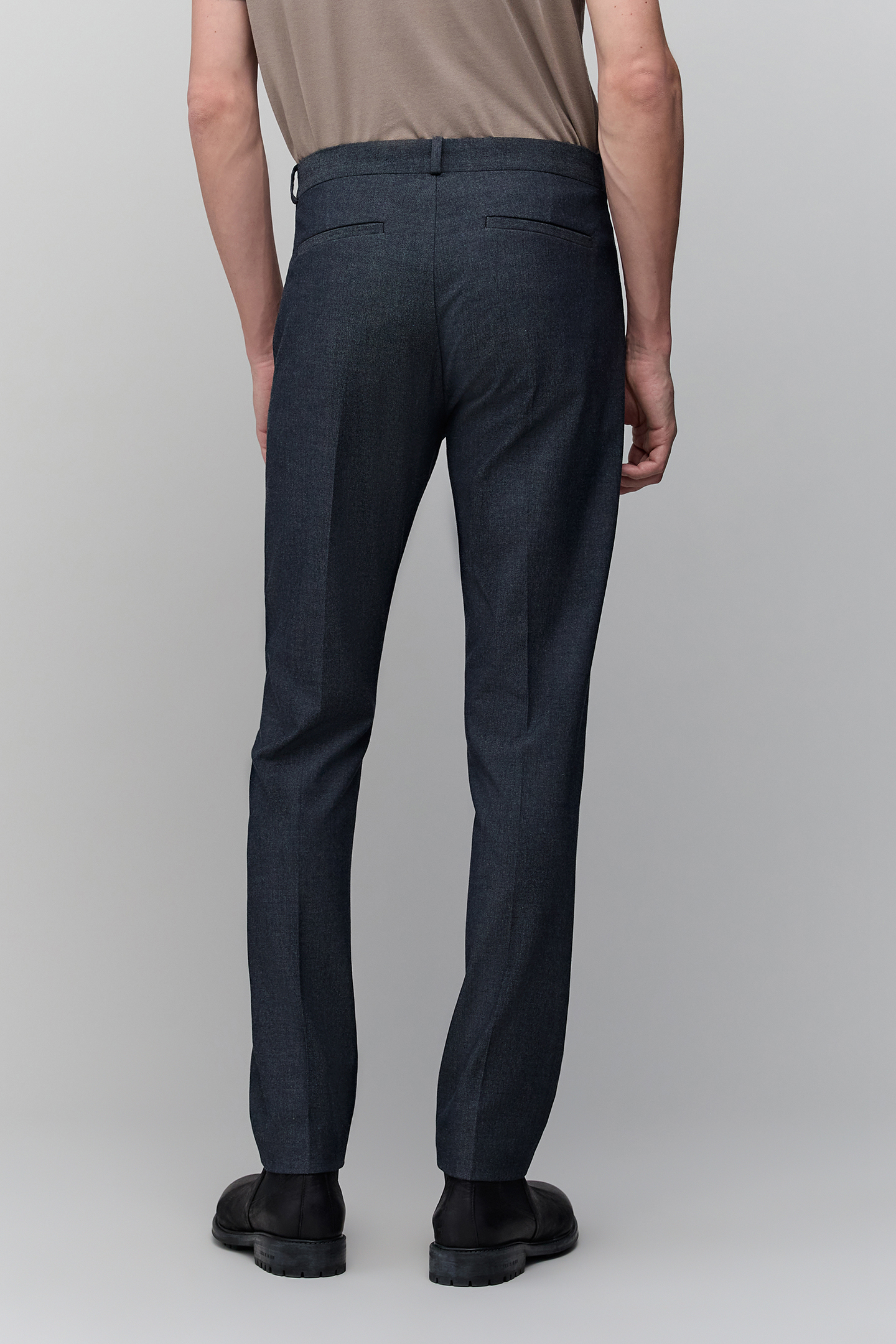 FAUX-UNI NAVY SUIT PANTS NAVY 2