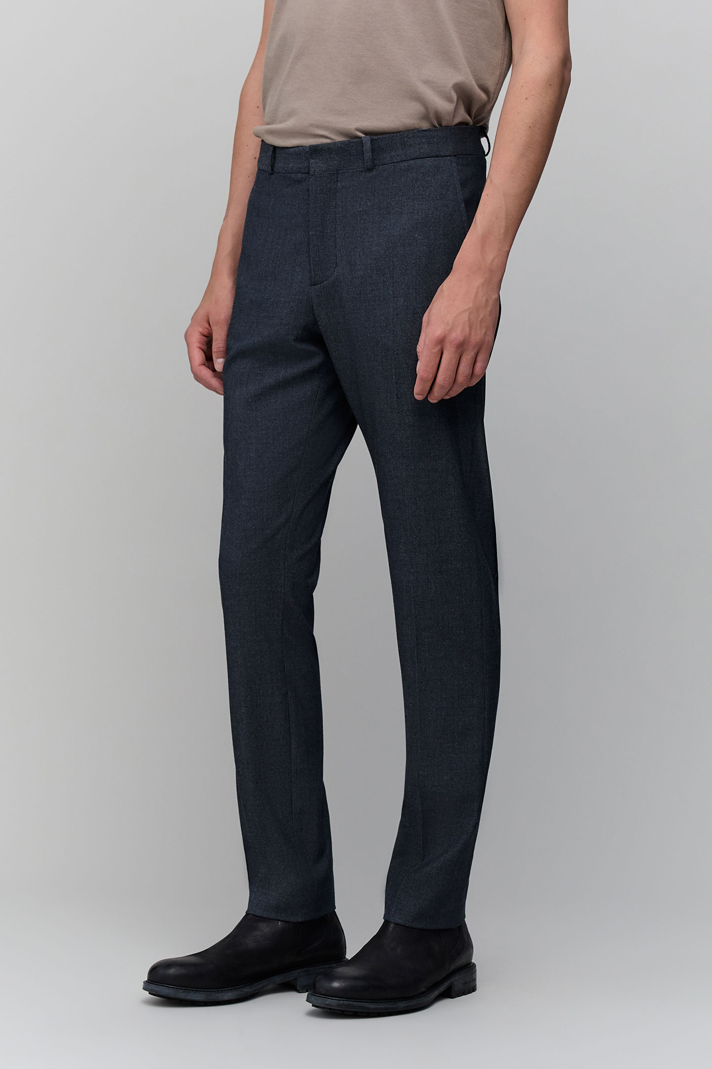 FAUX-UNI NAVY SUIT PANTS NAVY 5