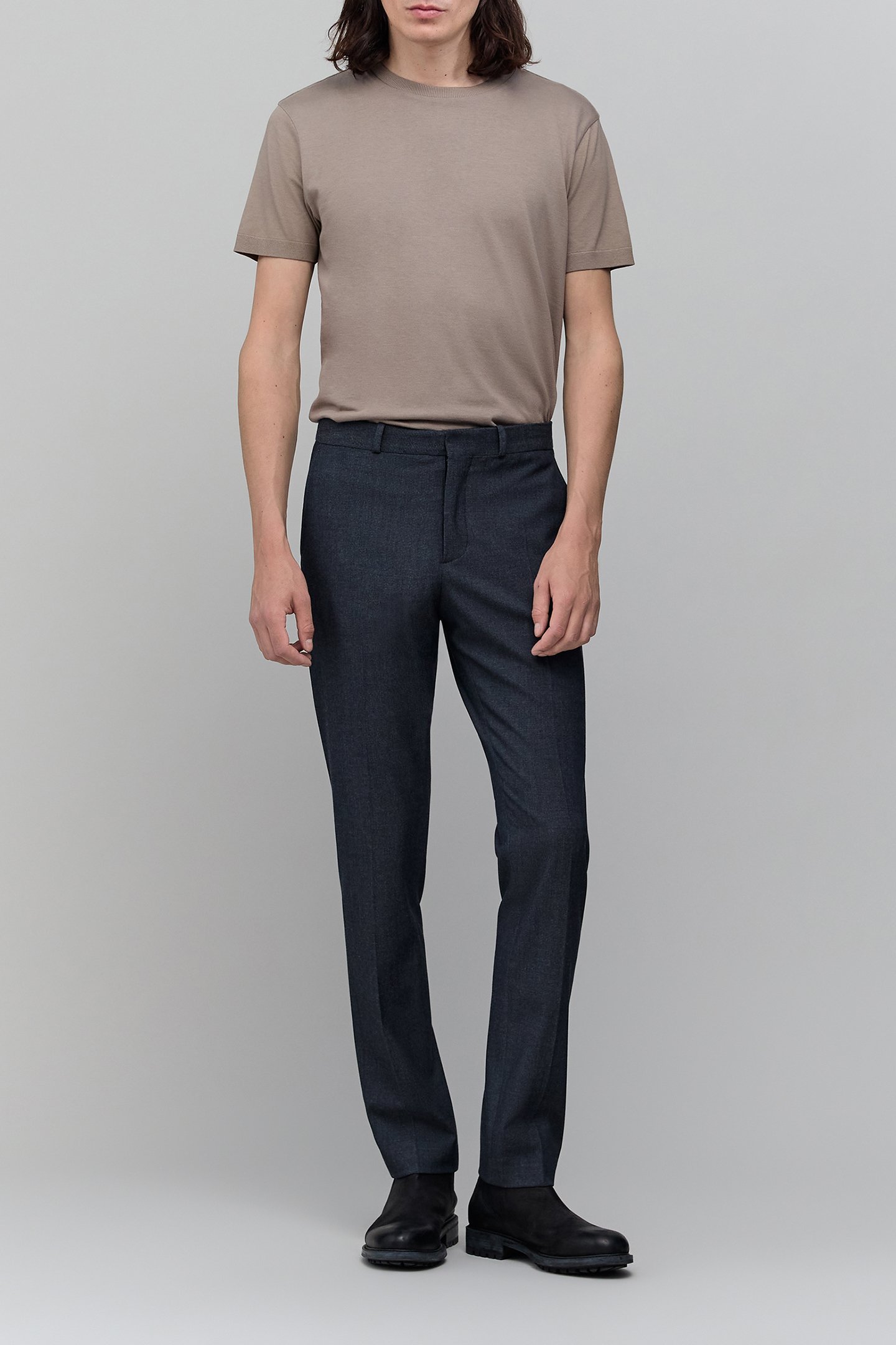 FAUX-UNI NAVY SUIT PANTS NAVY 3