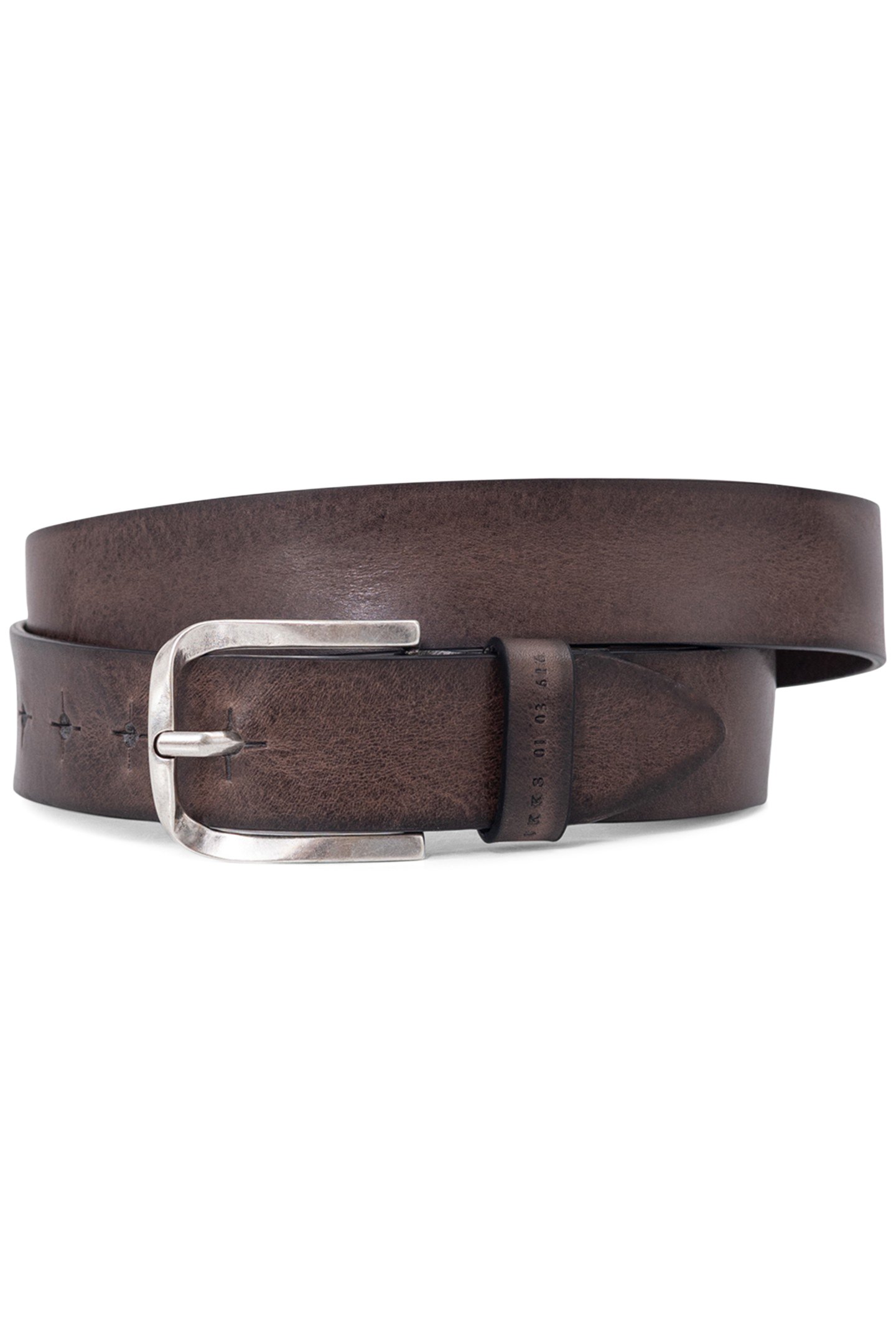CERTIFIED LEATHER LAUREL BELT BAY LEAF 1
