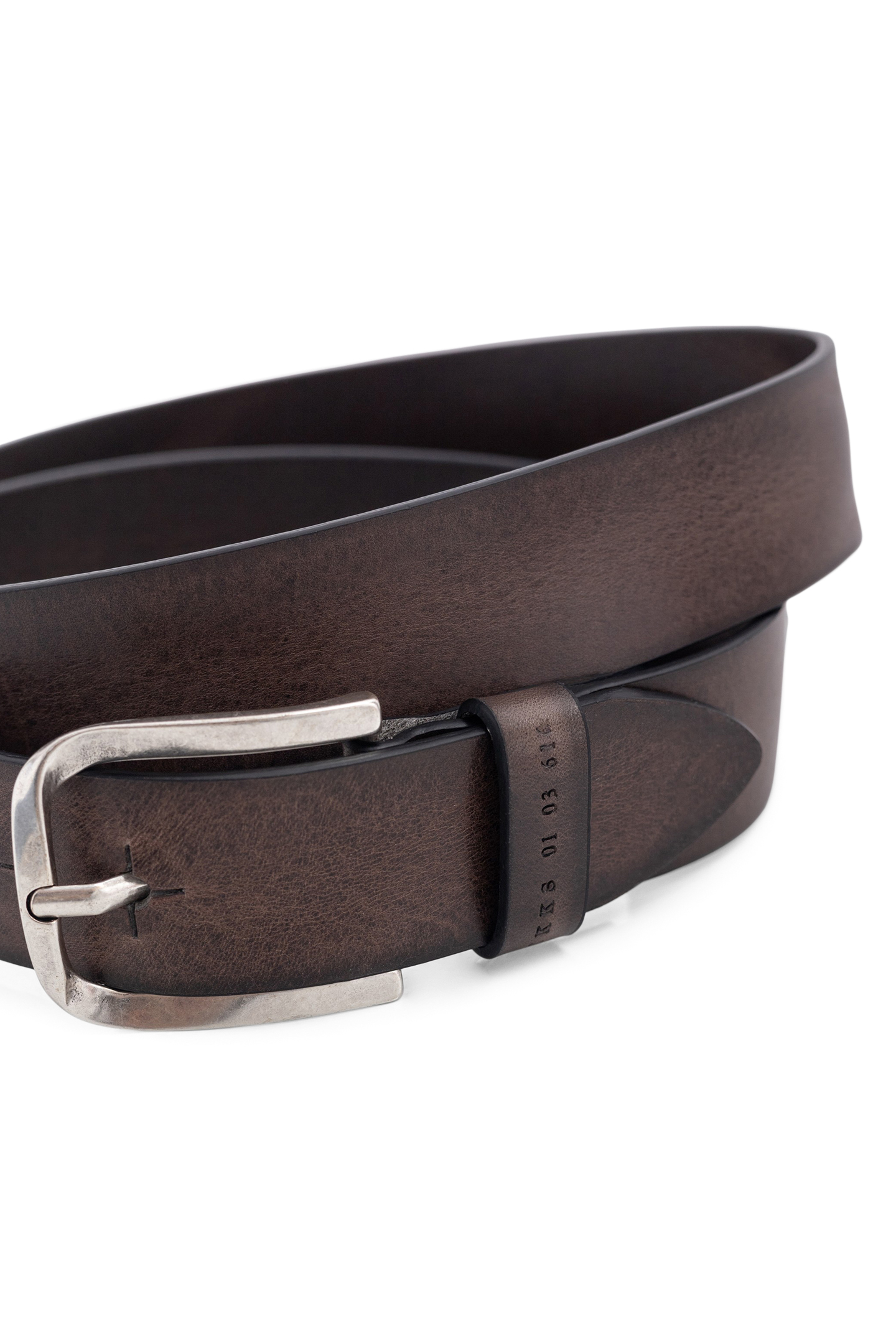 CERTIFIED LEATHER LAUREL BELT BAY LEAF 3