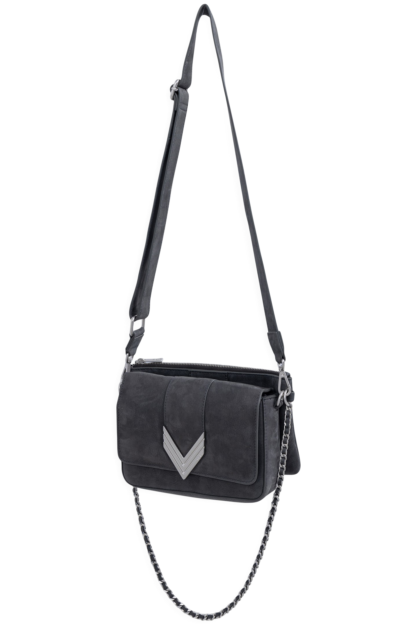 THE 111 BOTZARIS GREY NUBUCK LEATHER ANTHRACITE 3