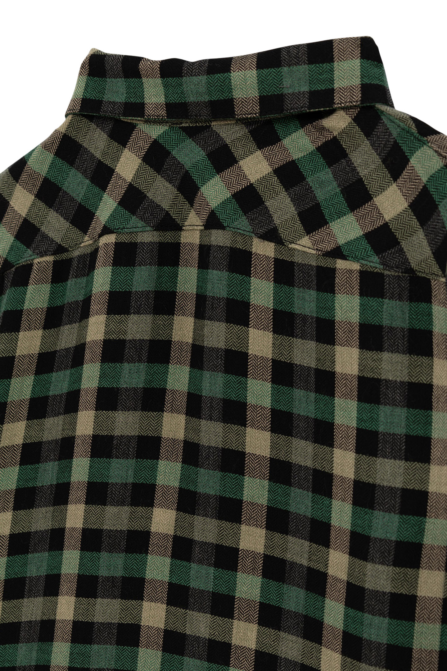 BOY'S KHAKI PLAID SHIRT 4