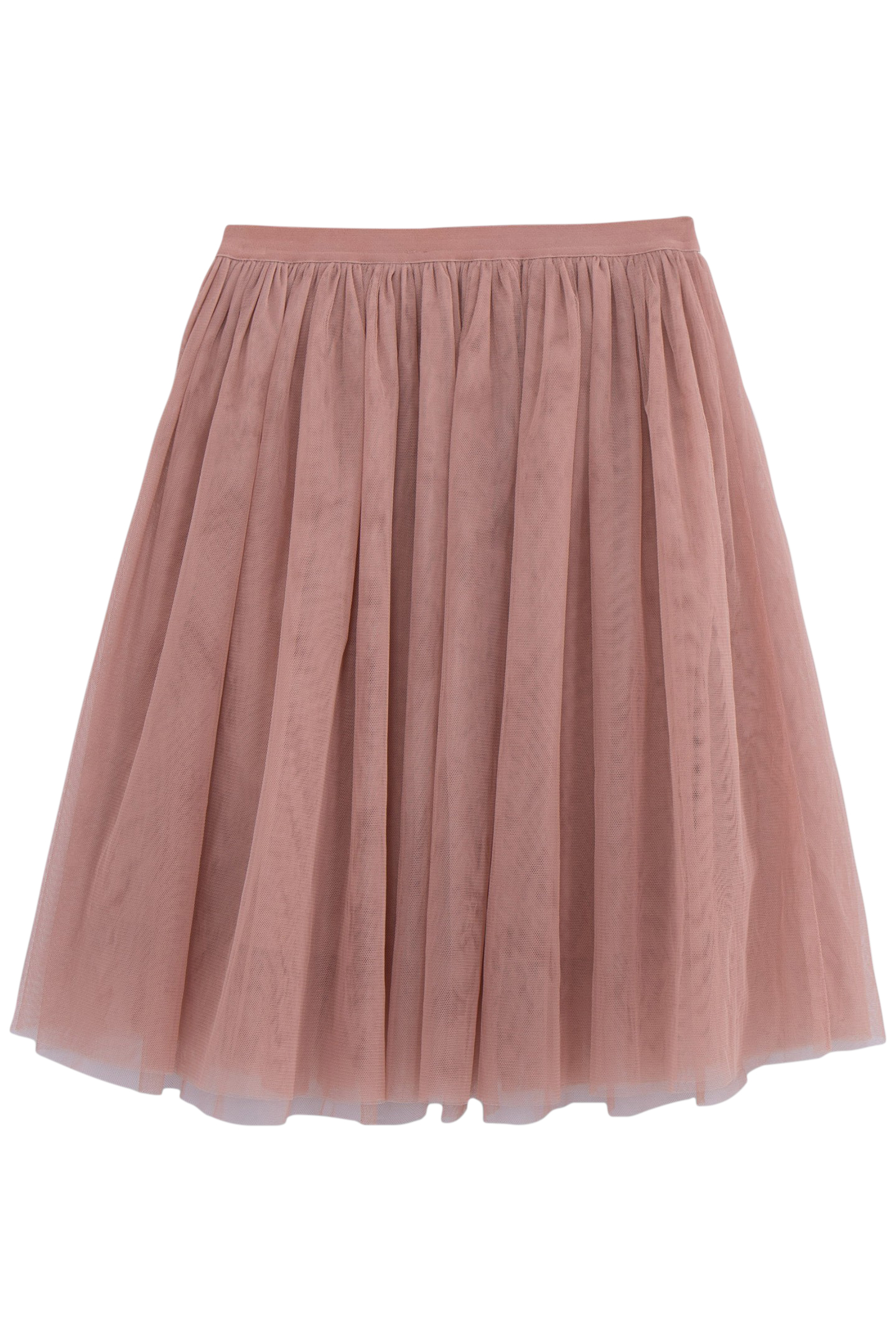 GIRL'S PINK TULLE MIDI SKIRT 2