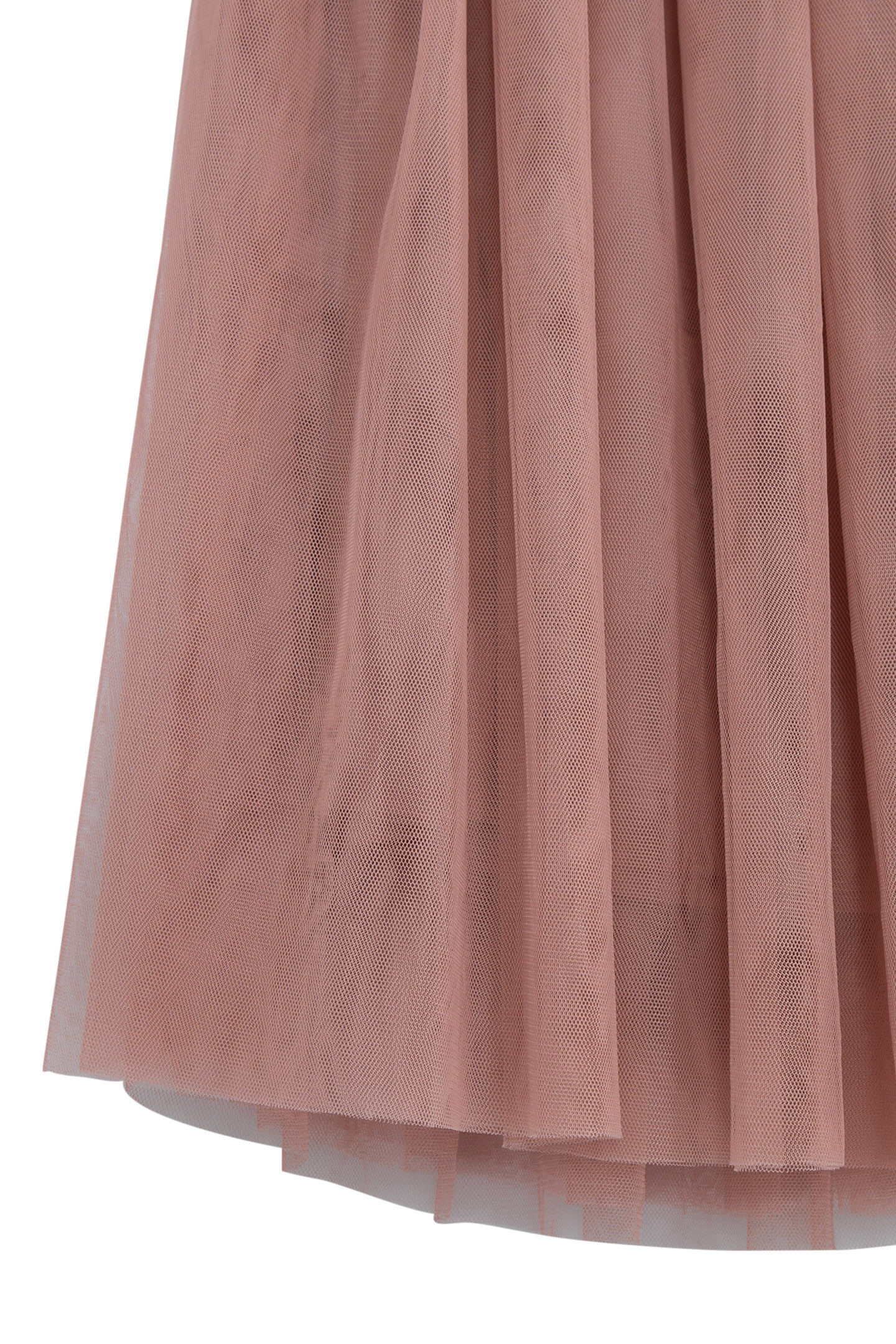 GIRL'S PINK TULLE MIDI SKIRT 4