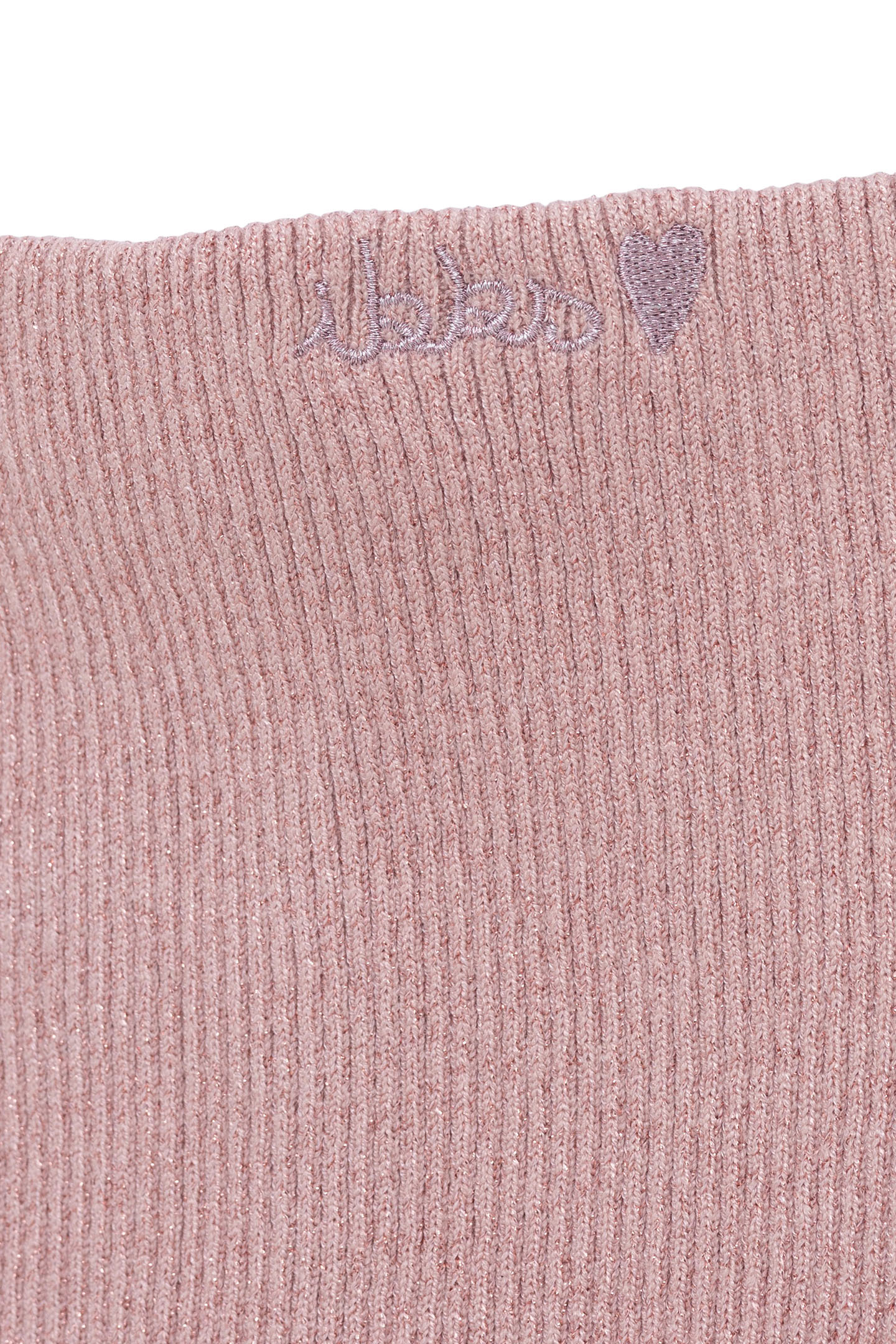 PINK KNITTED RECYCLED SNOOD FOR GIRLS 5