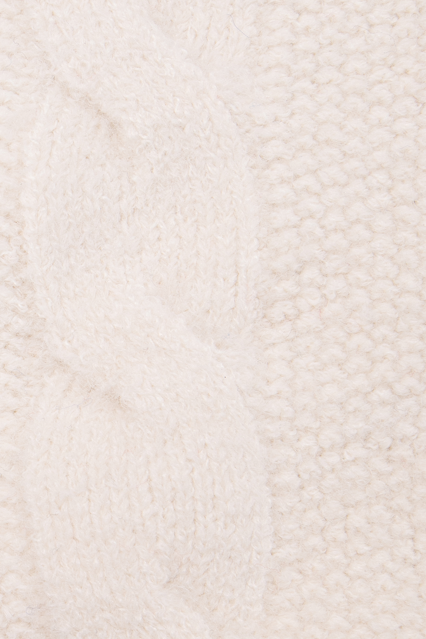 GIRL'S ECRU TURTLENECK KNIT SWEATER 6