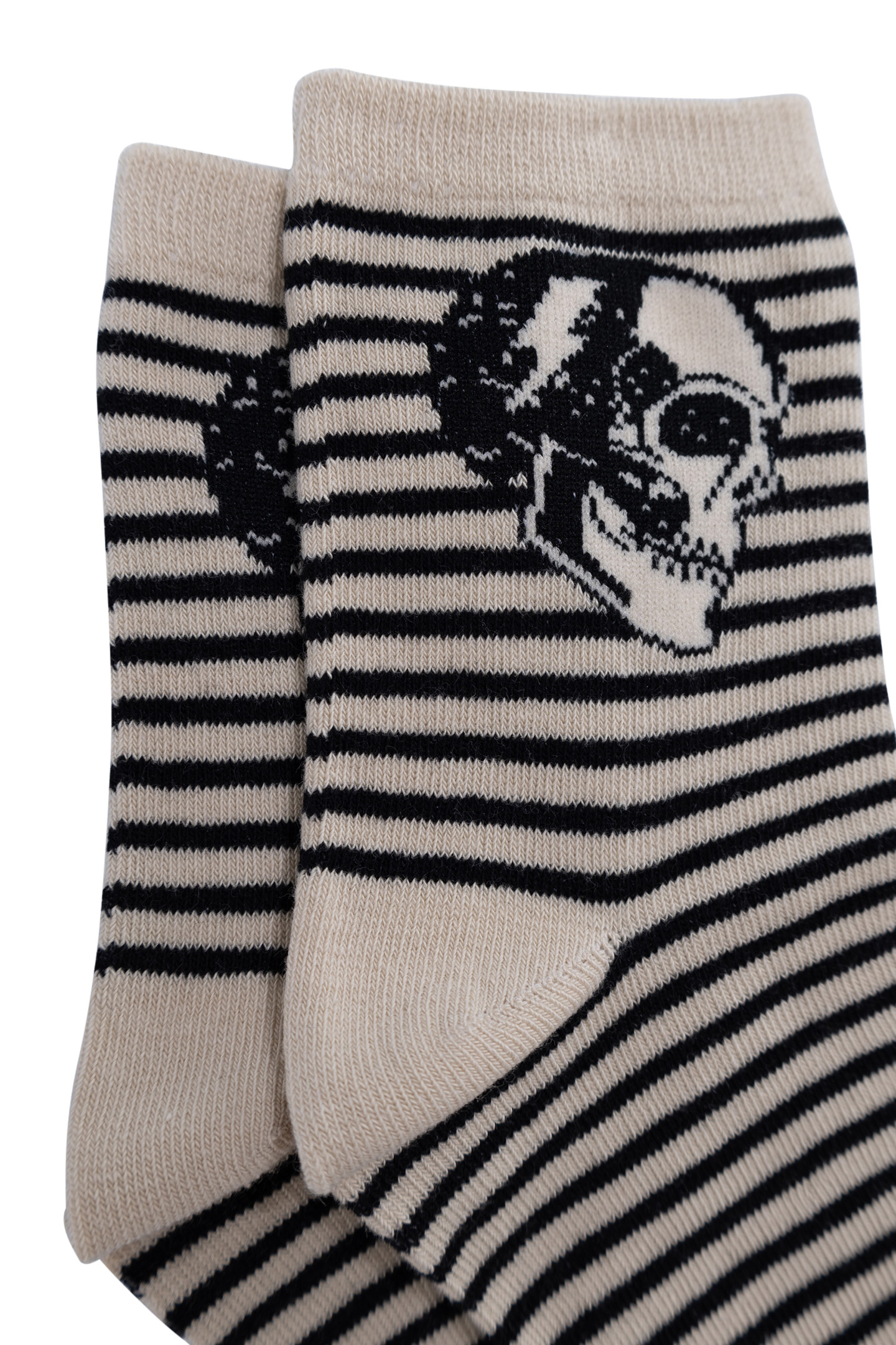 BOYS' BLACK, CAMEL AND ECRU SOCKS 4