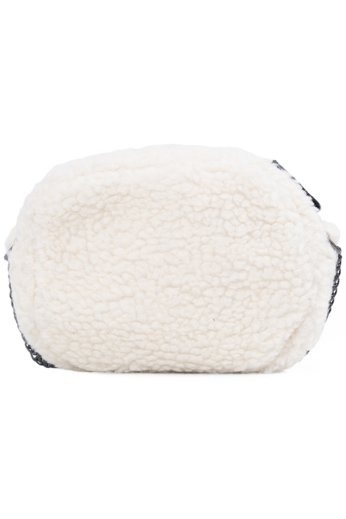 GIRL’S ECRU SHERPA RECYCLED BAG WITH LIGHTNING BADGE 2