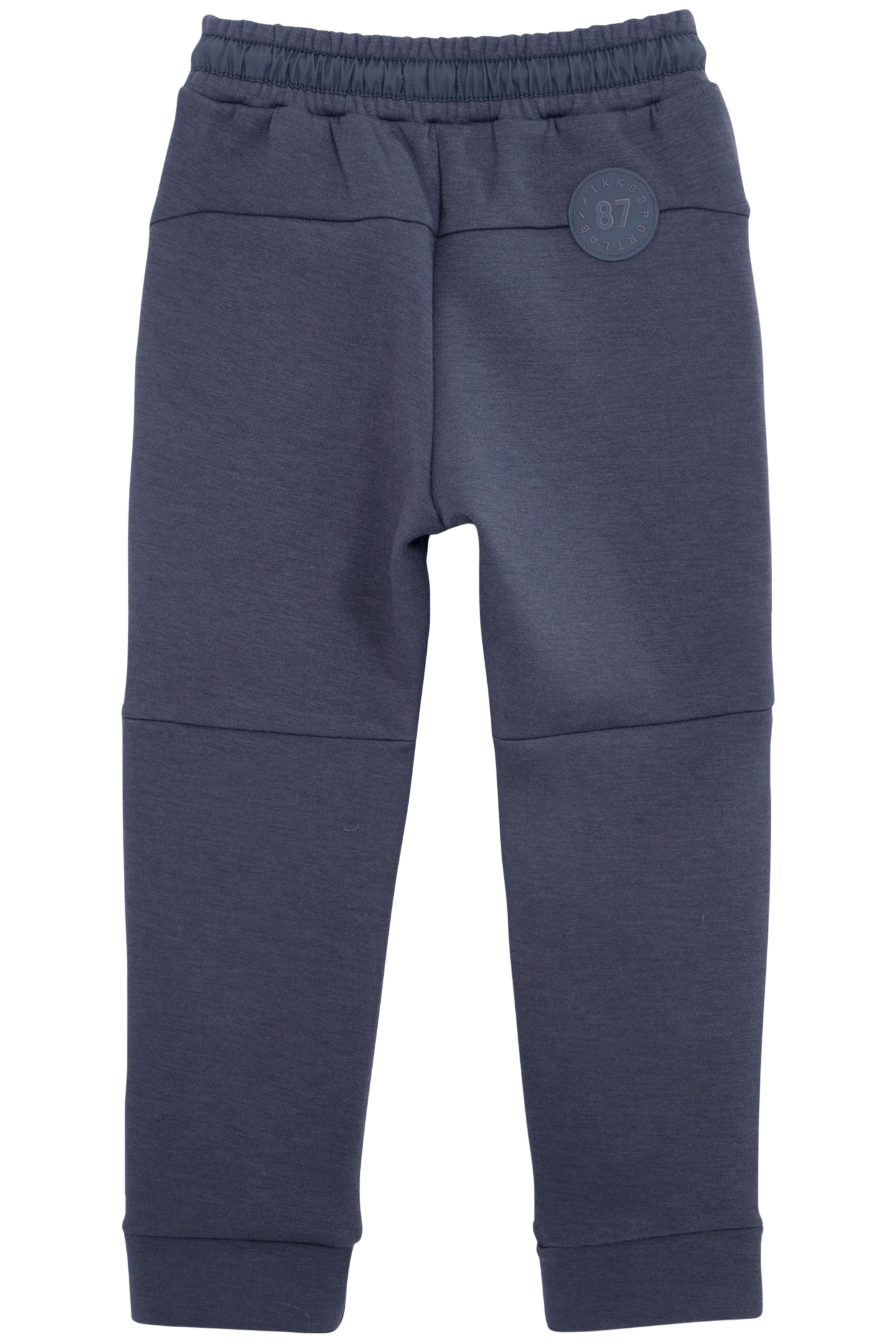 BOY'S GREY BI-MATERIAL JOGGING SUIT WITH ZIPPED POCKETS 2