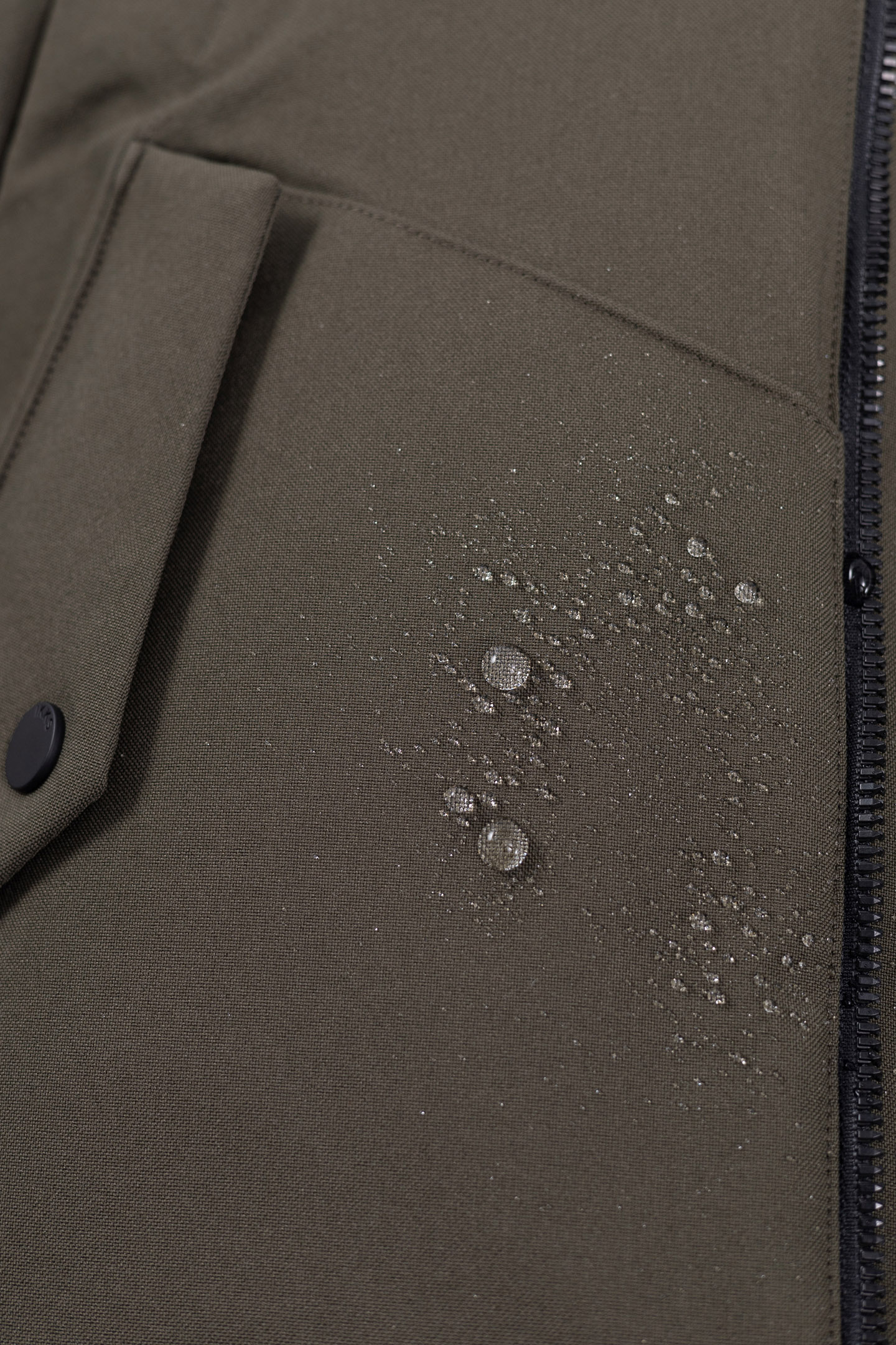 BOY'S 2-IN-1 KHAKI PARKA WITH BLACK QUILTED JACKET 9