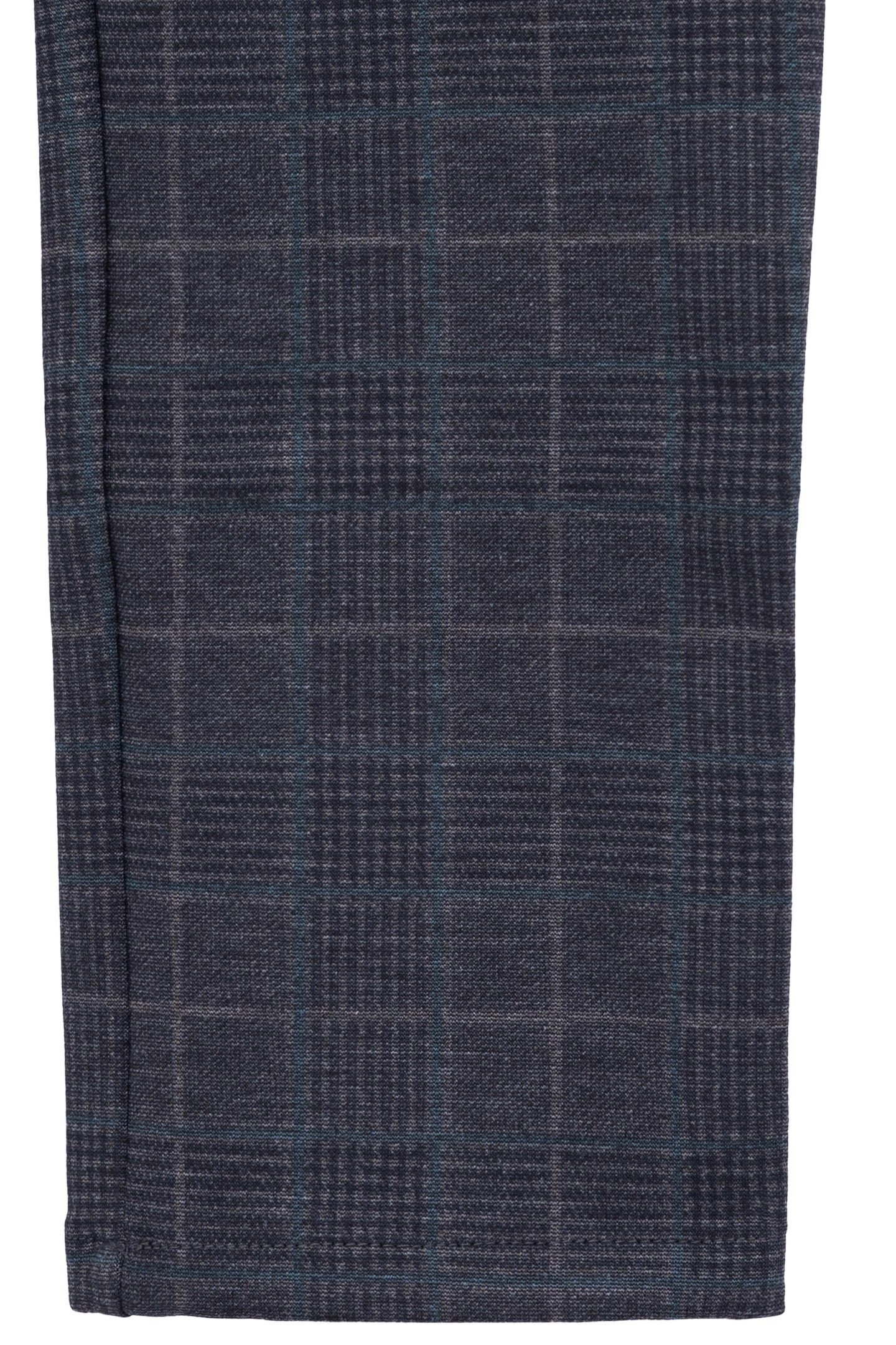 BOY'S GREY PRINCE OF WALES KNIT PANTS 3