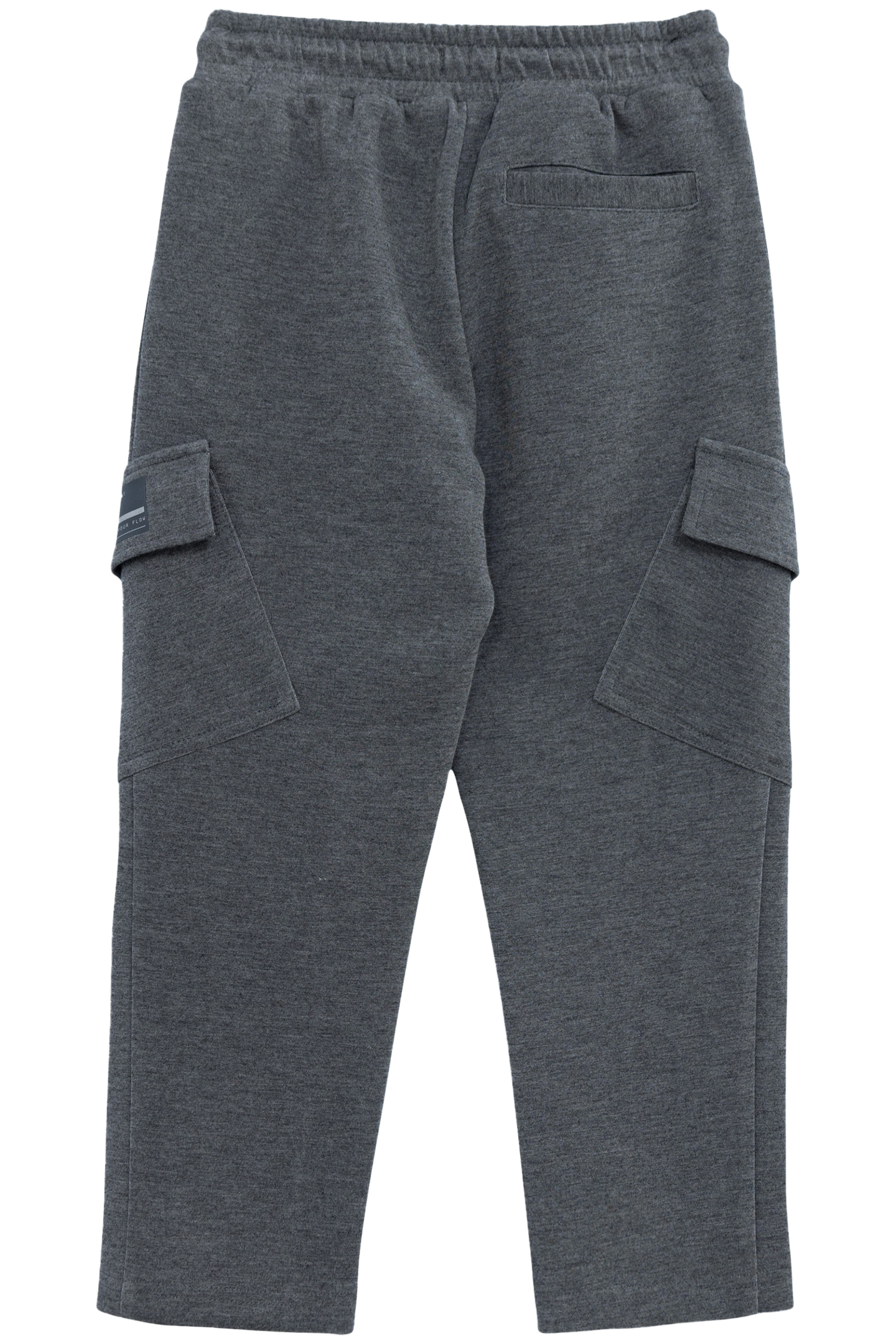 BATTLE GREY JOGGING SUIT REFLECTIVE LABEL POCKET BOY 2