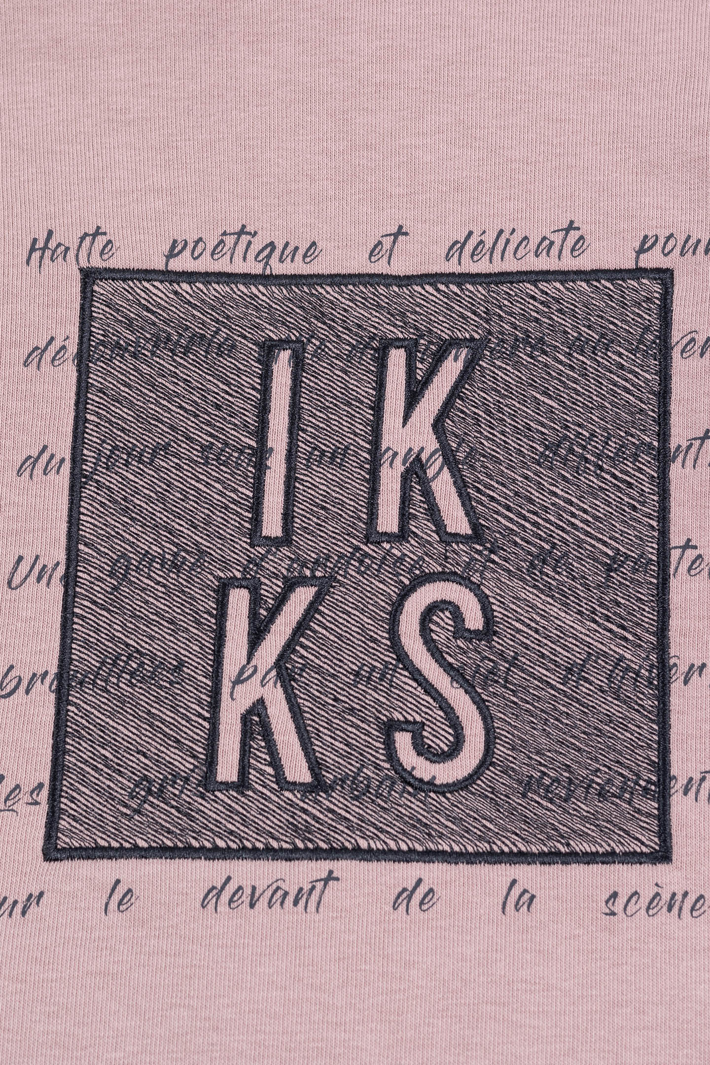 BOY'S PINK MAXI HOODIE WITH EMBROIDERED BACK 8