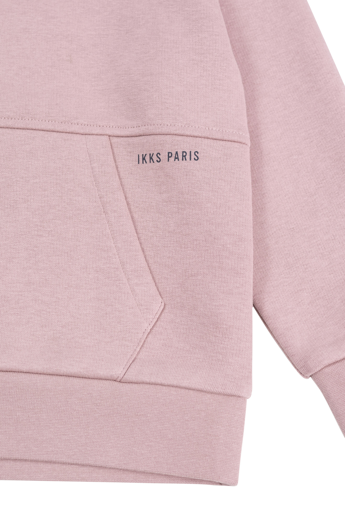 BOY'S PINK MAXI HOODIE WITH EMBROIDERED BACK 4