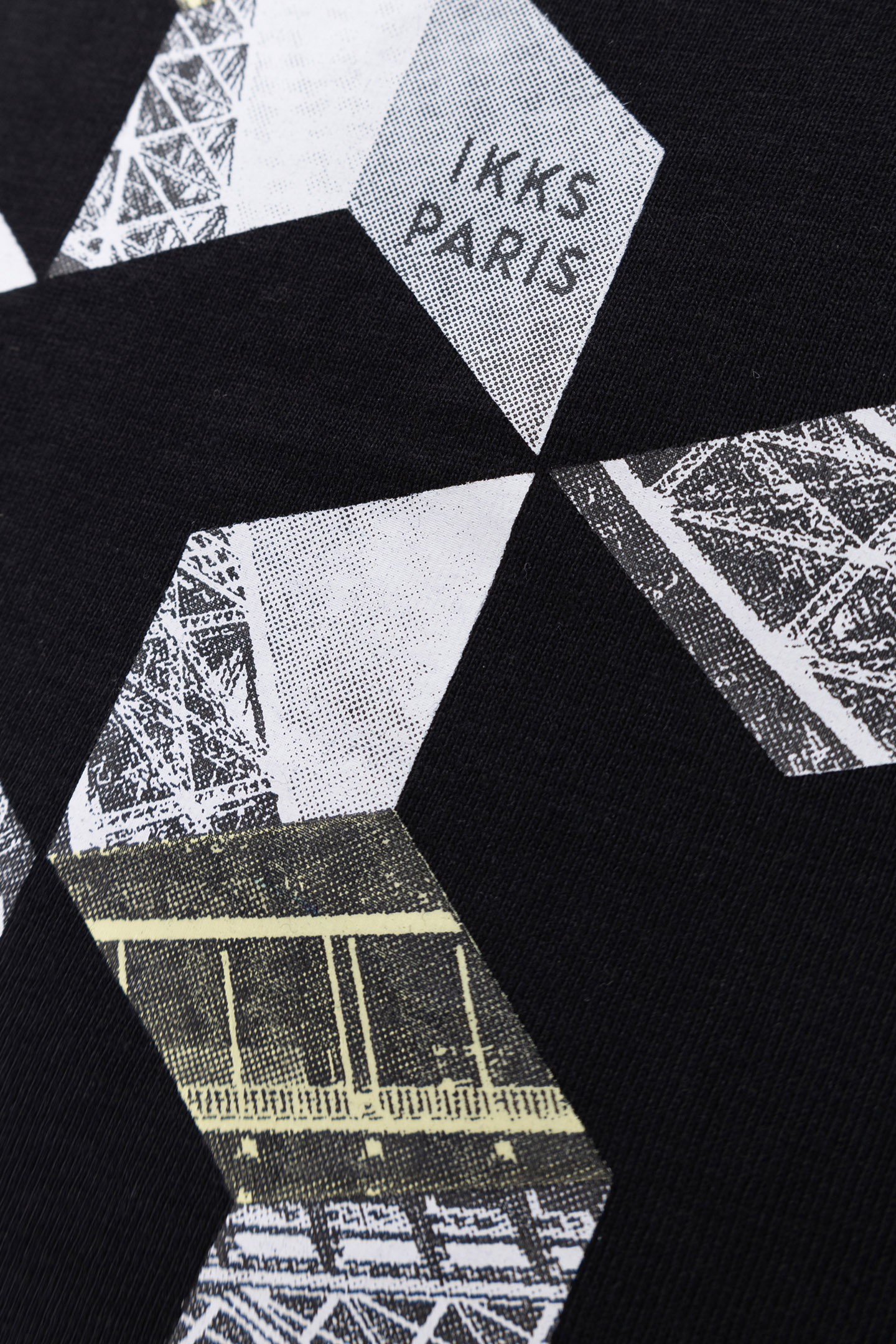 BOY'S BLACK ORGANIC COTTON EIFFEL TOWER T-SHIRT 6