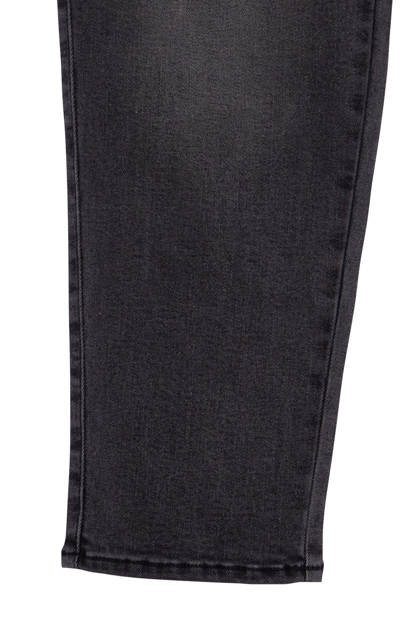 GIRL'S MOM GREY STUDDED JEANS 4