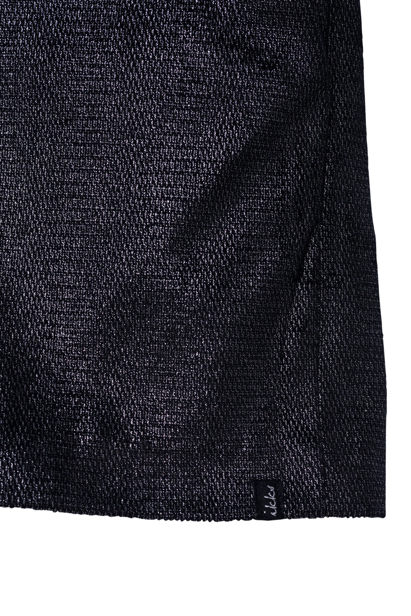 BLACK IRIDESCENT SHORTS 6