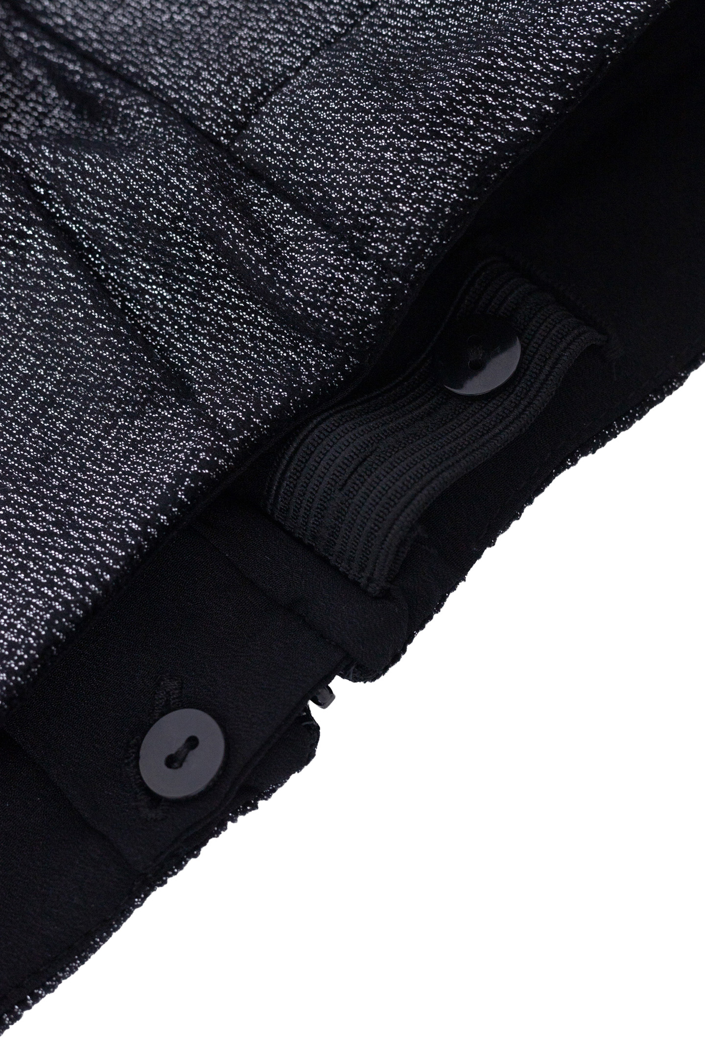 BLACK IRIDESCENT SHORTS 4