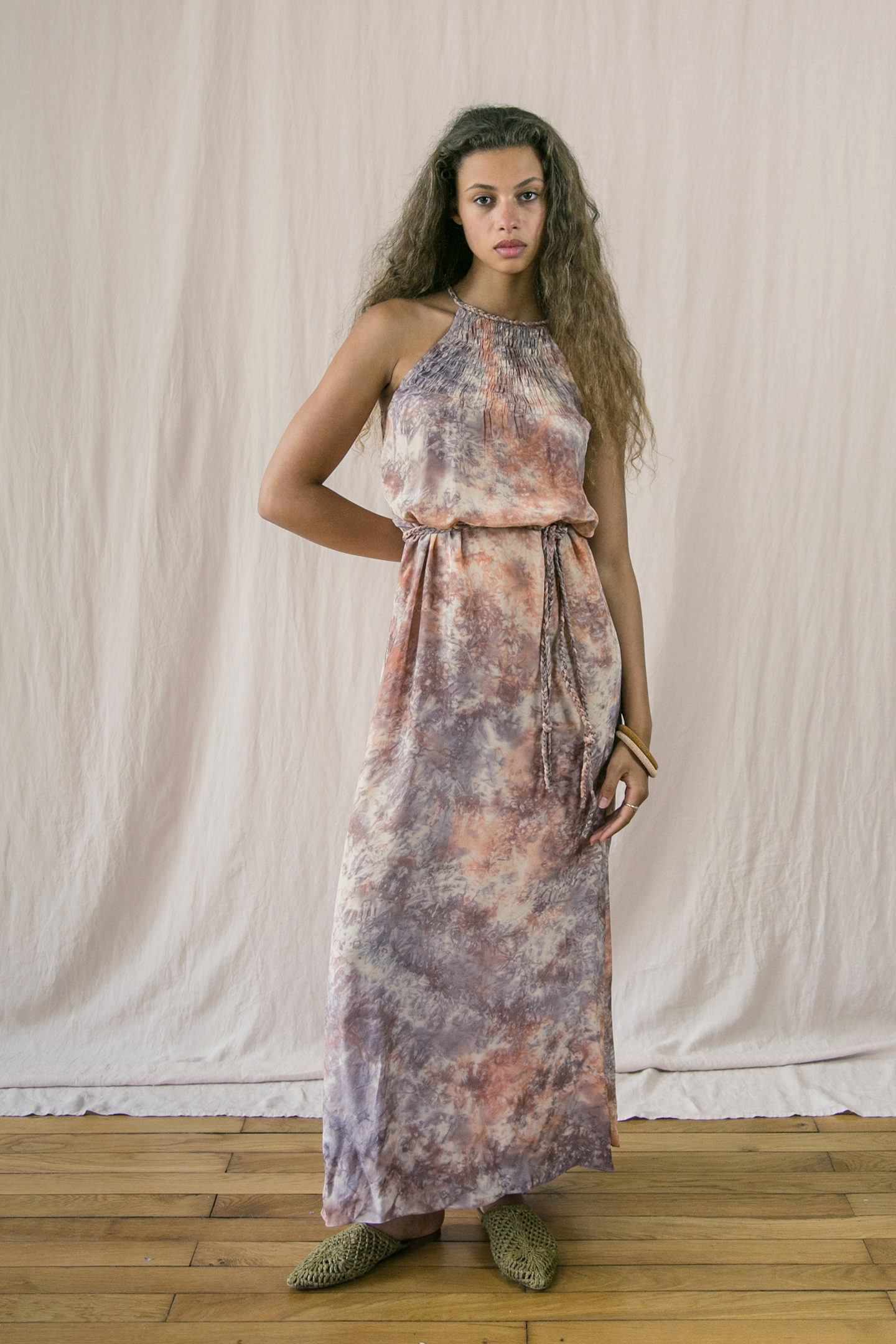 DRESS MARJORIE FIG TIE & DYE 1