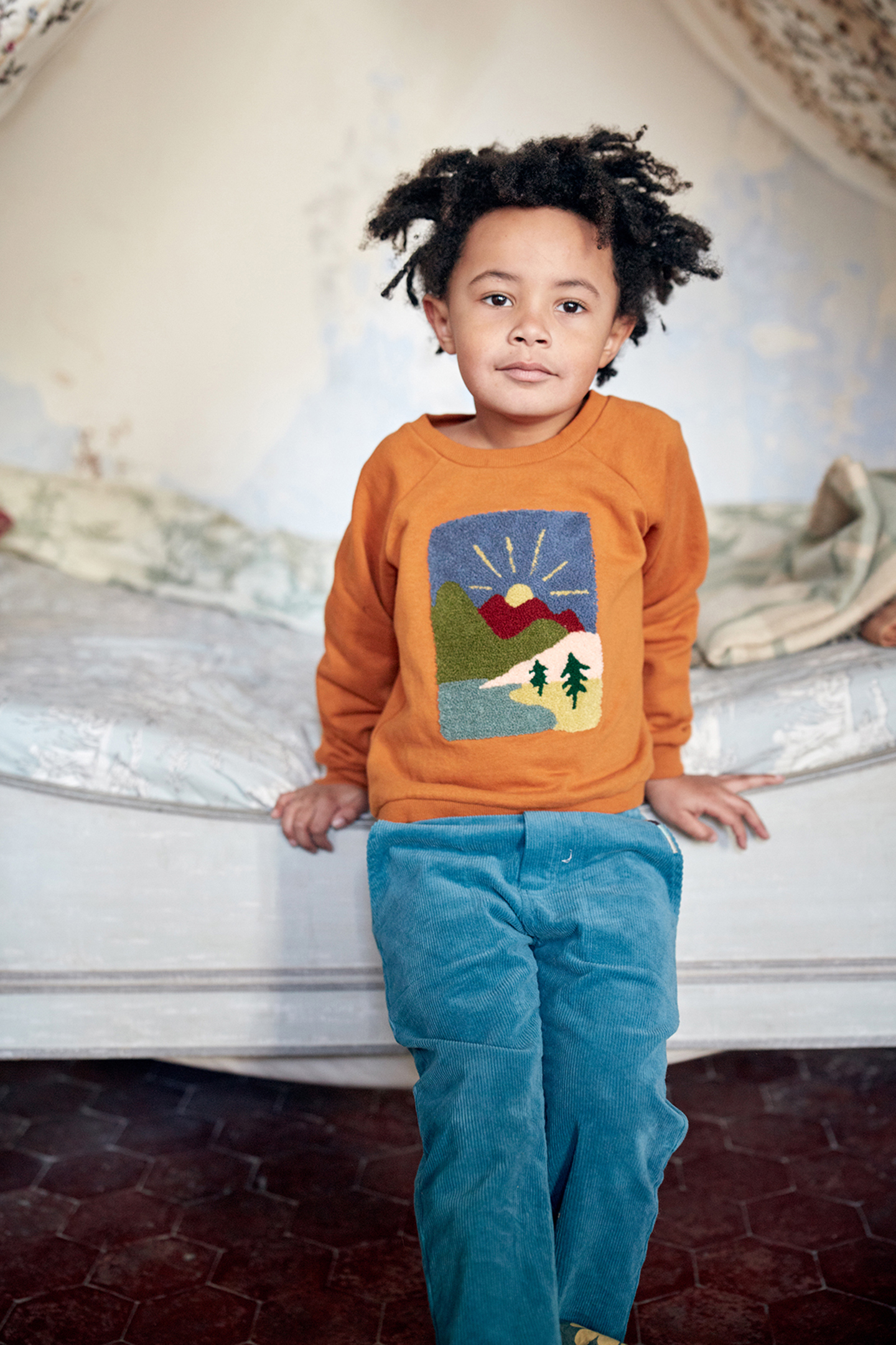 SWEATSHIRT SAMUEL CINNAMON 1