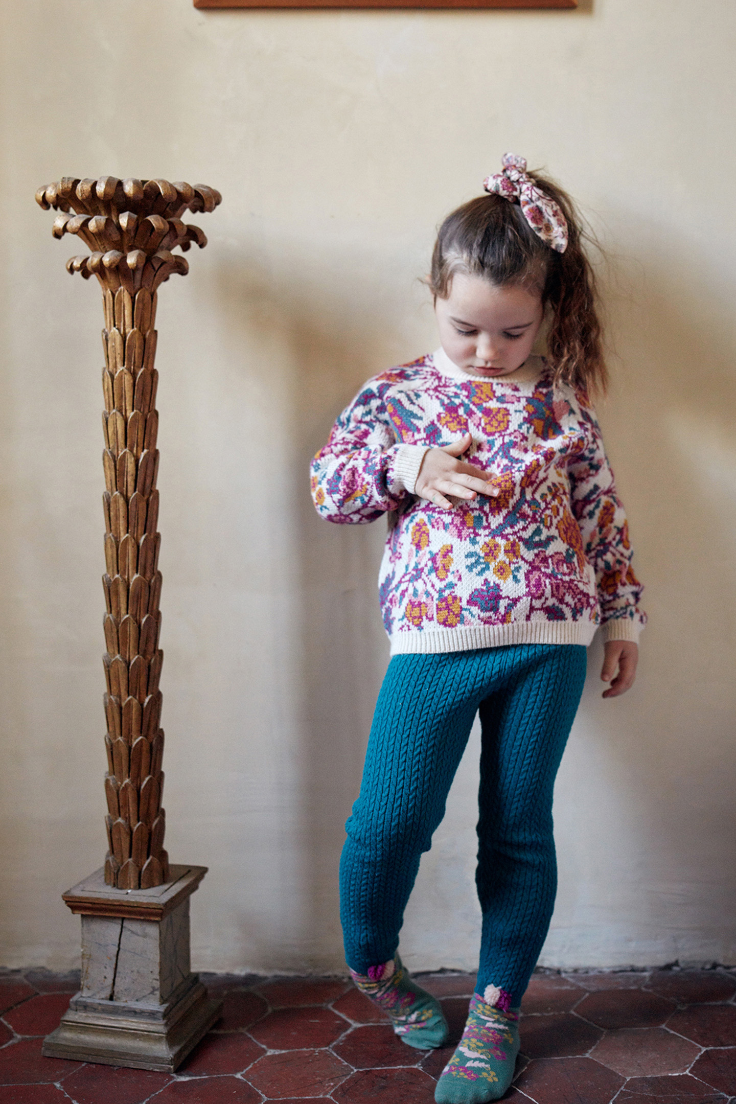 JUMPER TSAR CREAM SAVAGE GARDEN 1