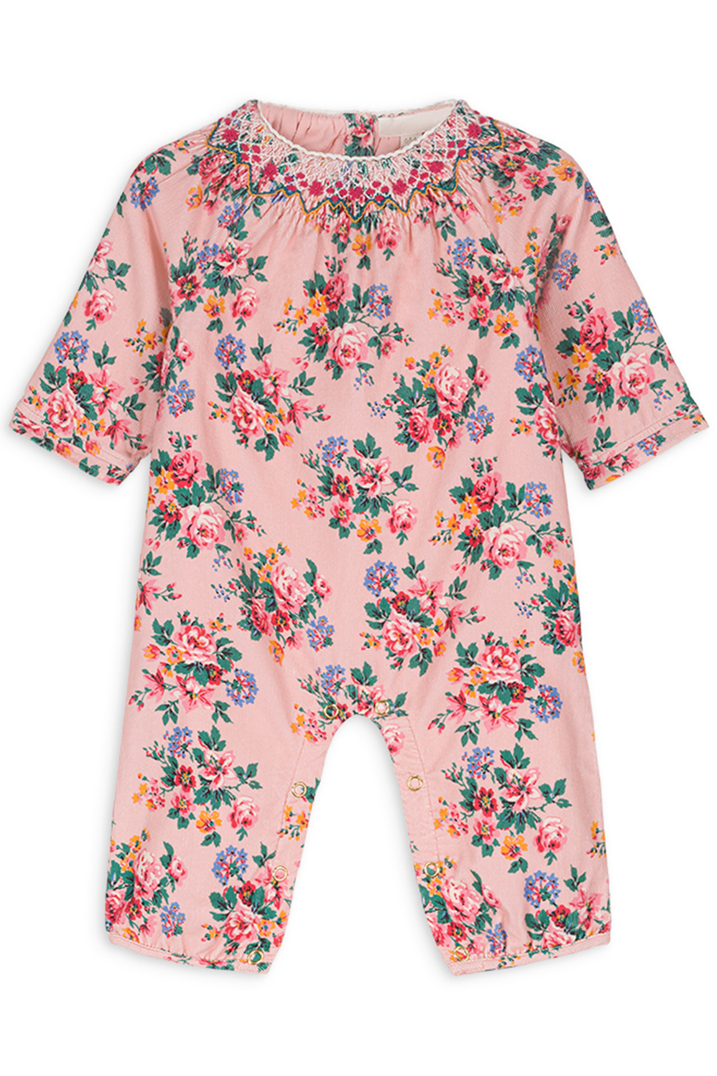 JUMPSUITS LOUNISA PINK SEYLAN FLOWERS 1