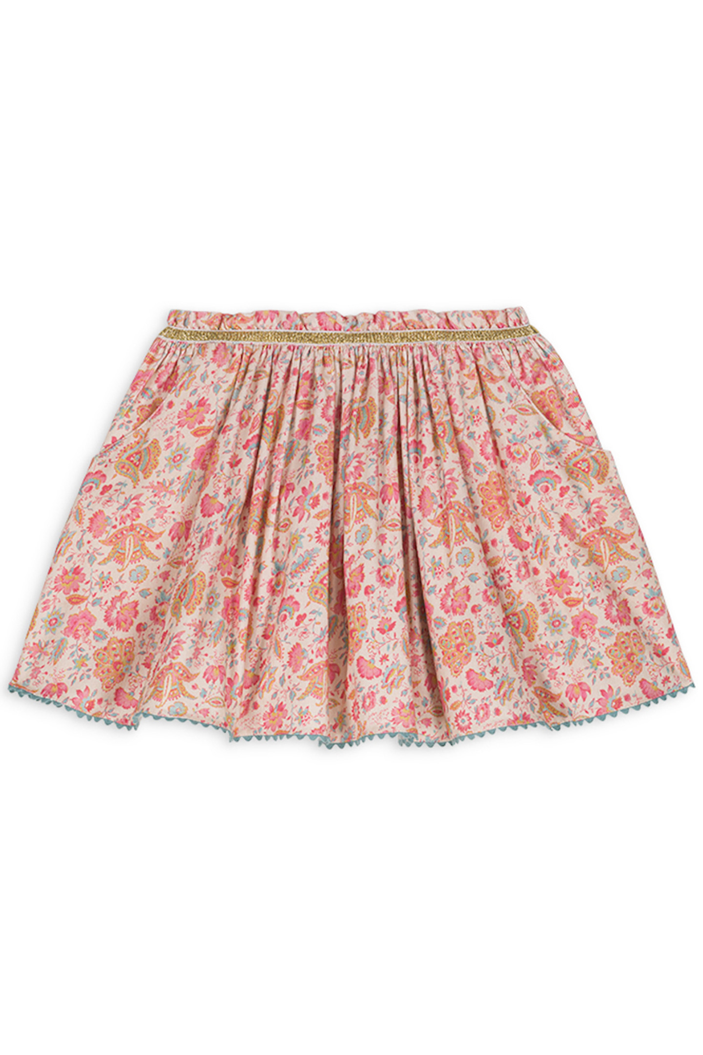 SKIRT CEPHEE CREAM FLOWER FIELDS 1
