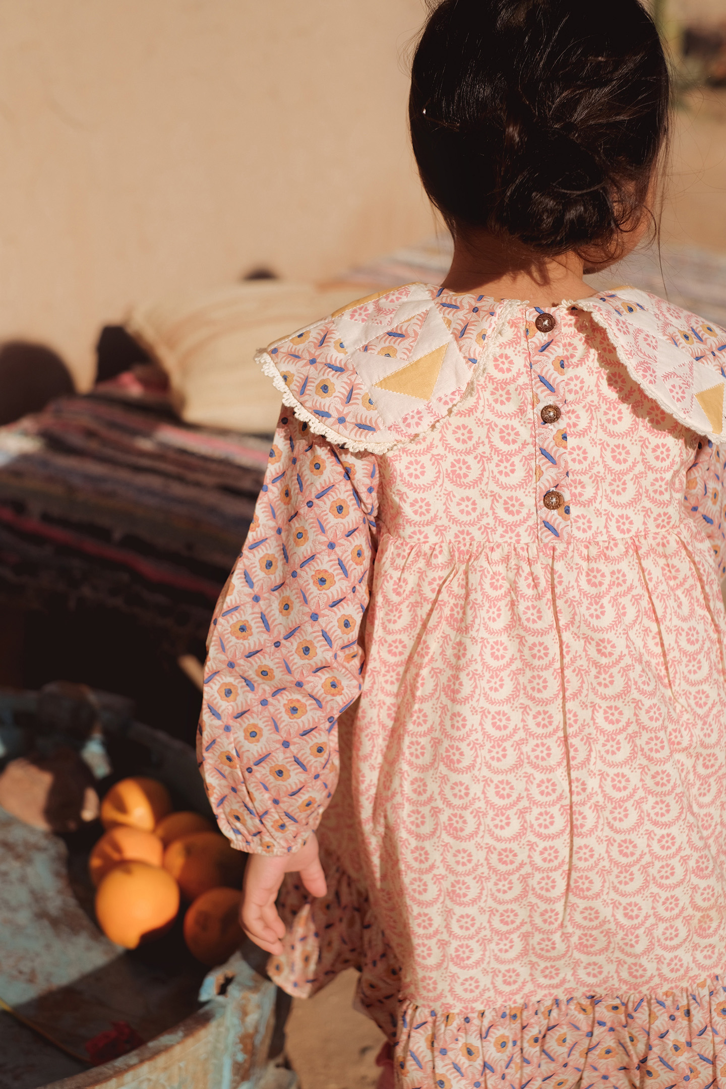 DRESS NOUR PINK PATCHWORK 4