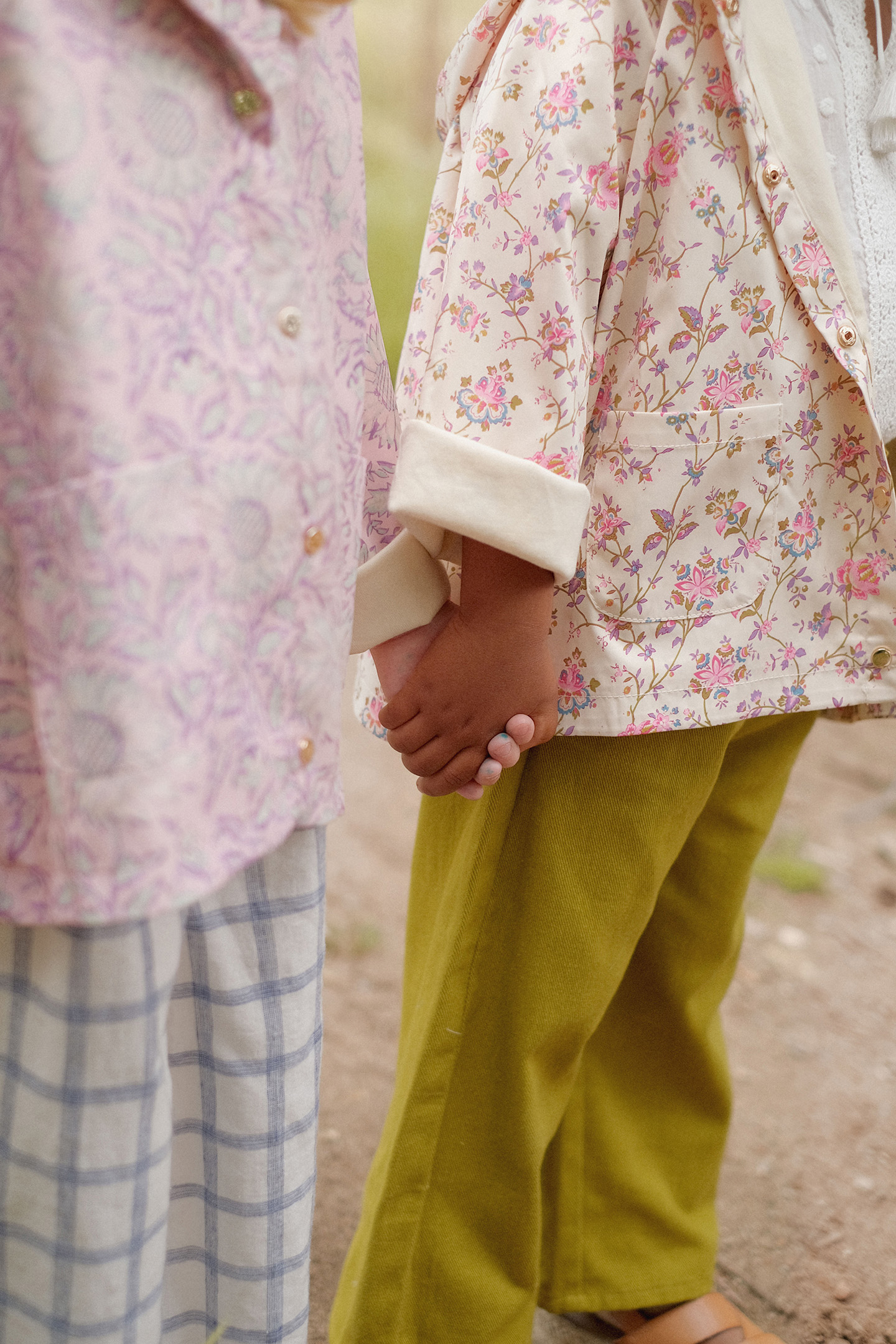 RAINCOAT FELVET CREAM BUCOLIA FIELDS 2