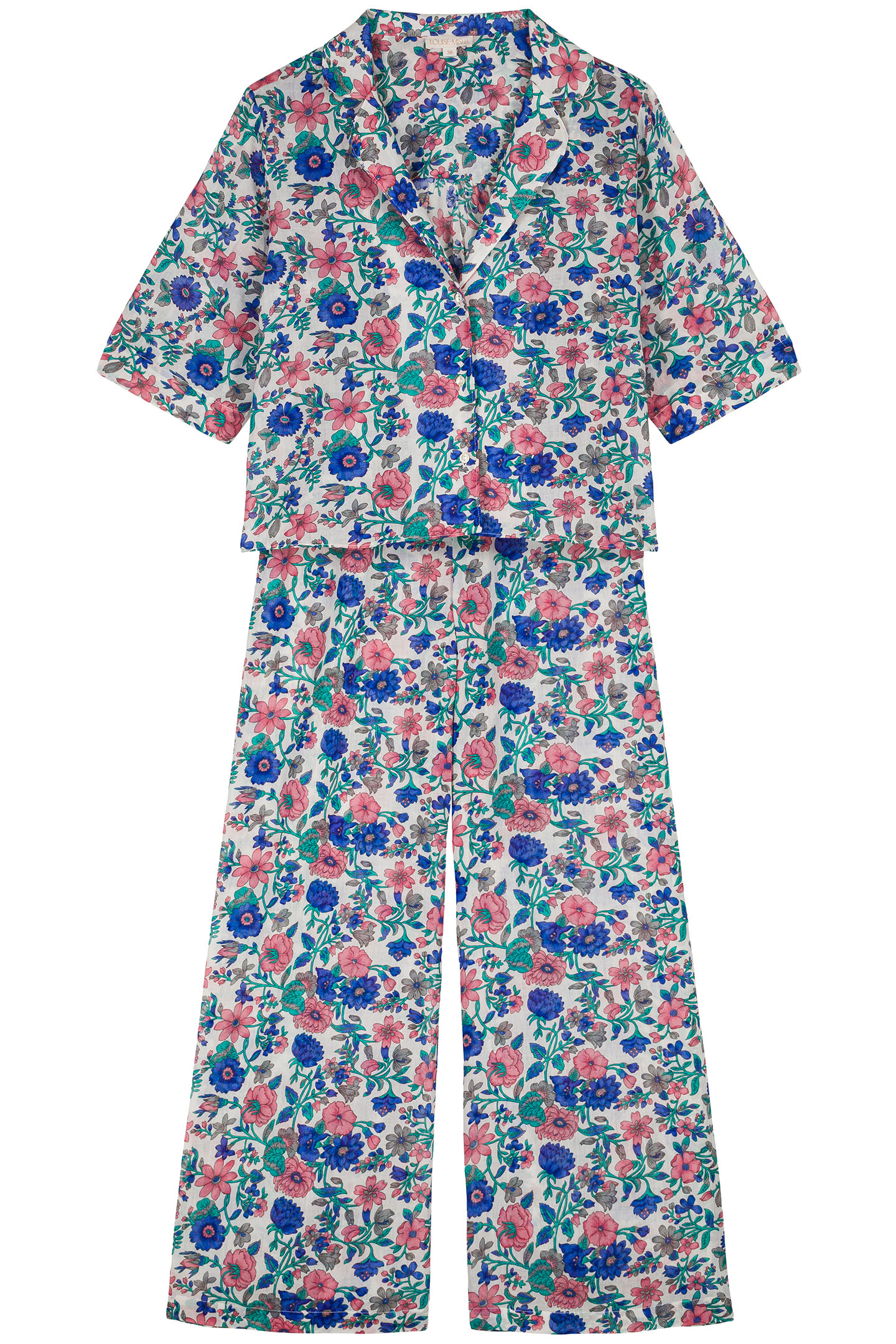 PAJAMAS SET LOUKA BLUE SUMMER MEADOW 2