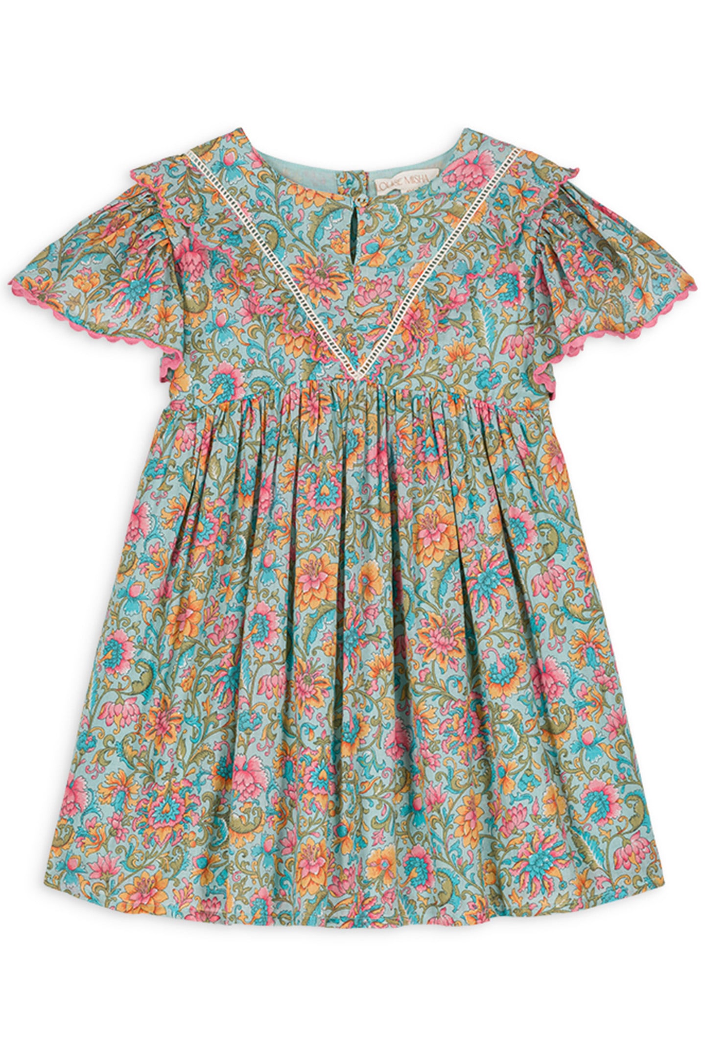 DRESS SILOE WATER RIVER FLOWERS 2