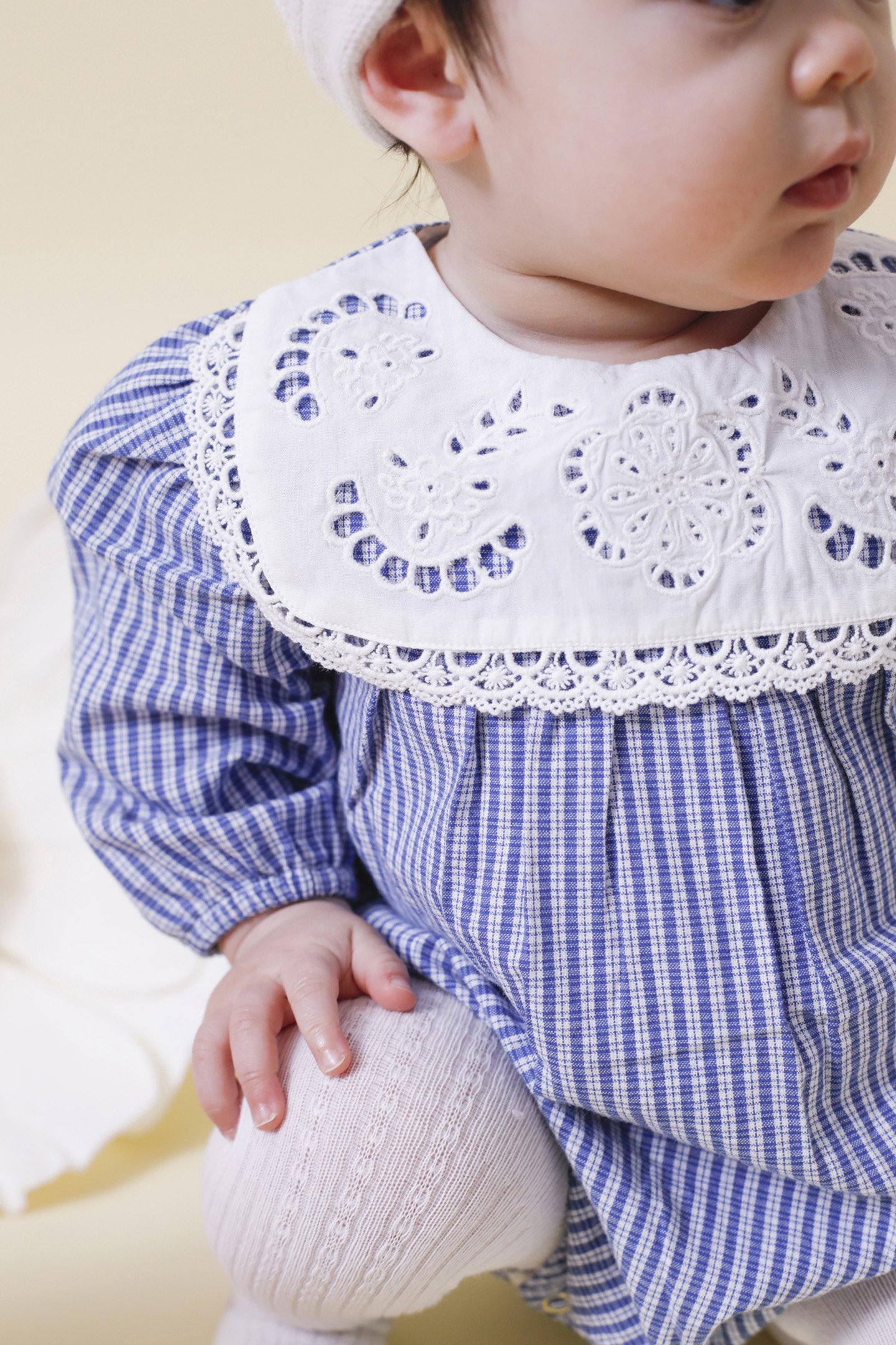 ROMPERS ILARIA BLUE SONNET VICHY 4