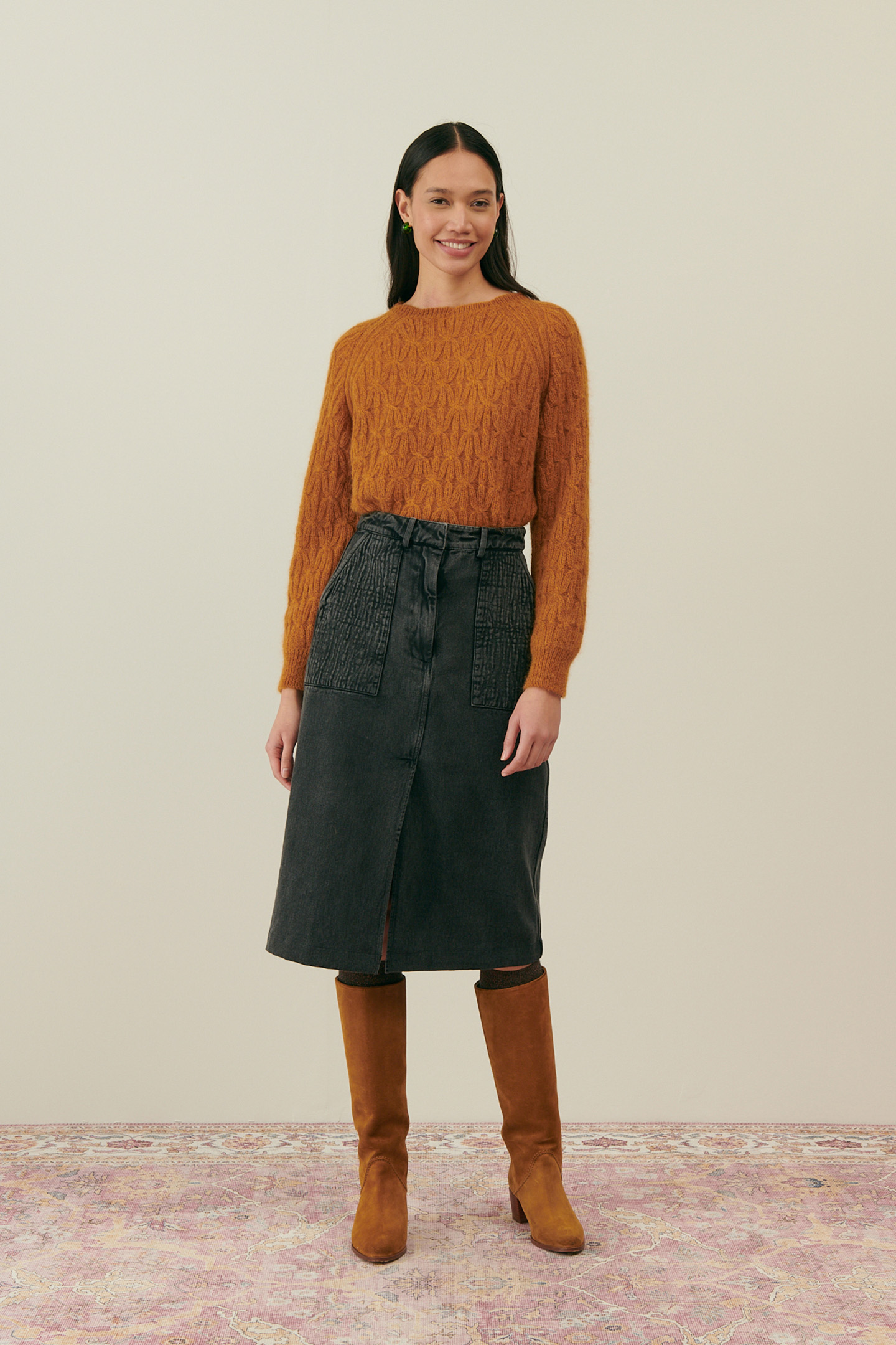 JUMPER AMIRANNE CAMEL 5