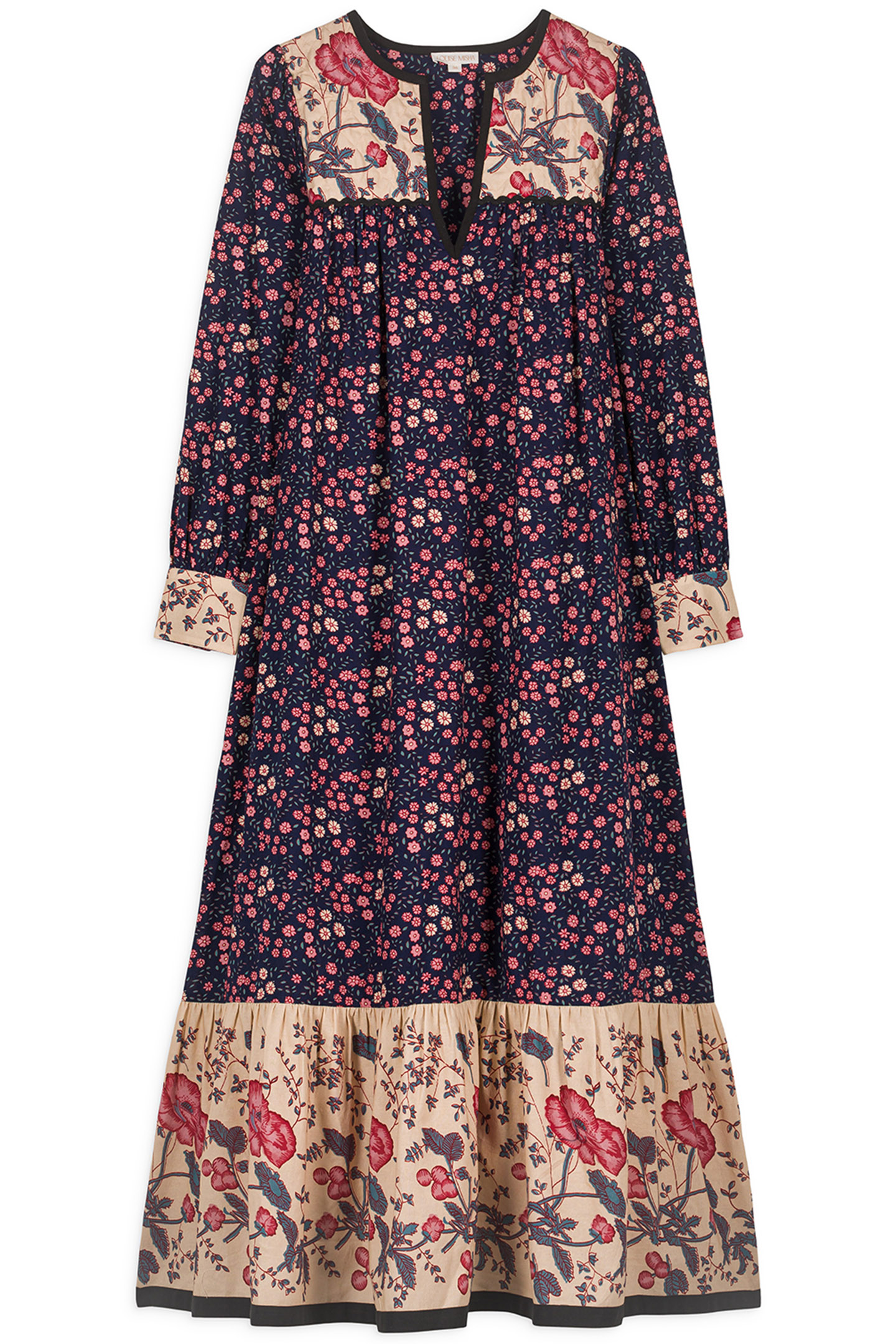 DRESS GYPSIANE MIDSTARGAR-CREAM POP 3