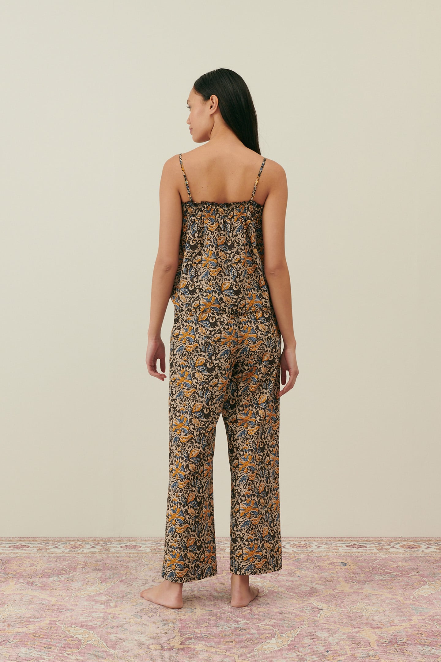 PAJAMAS SET MINALON CHARCOAL POEM 2