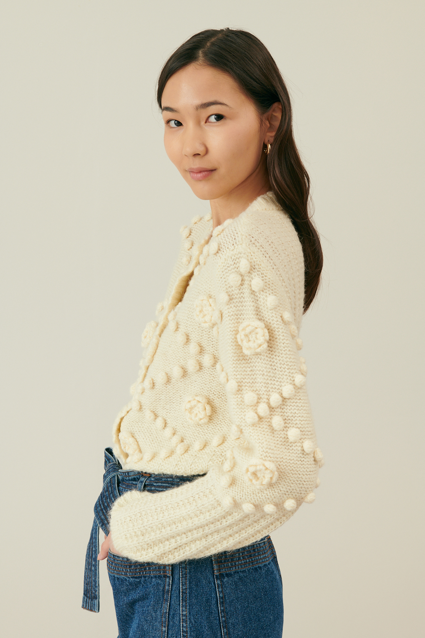 CARDIGAN SANDY CREAM 4