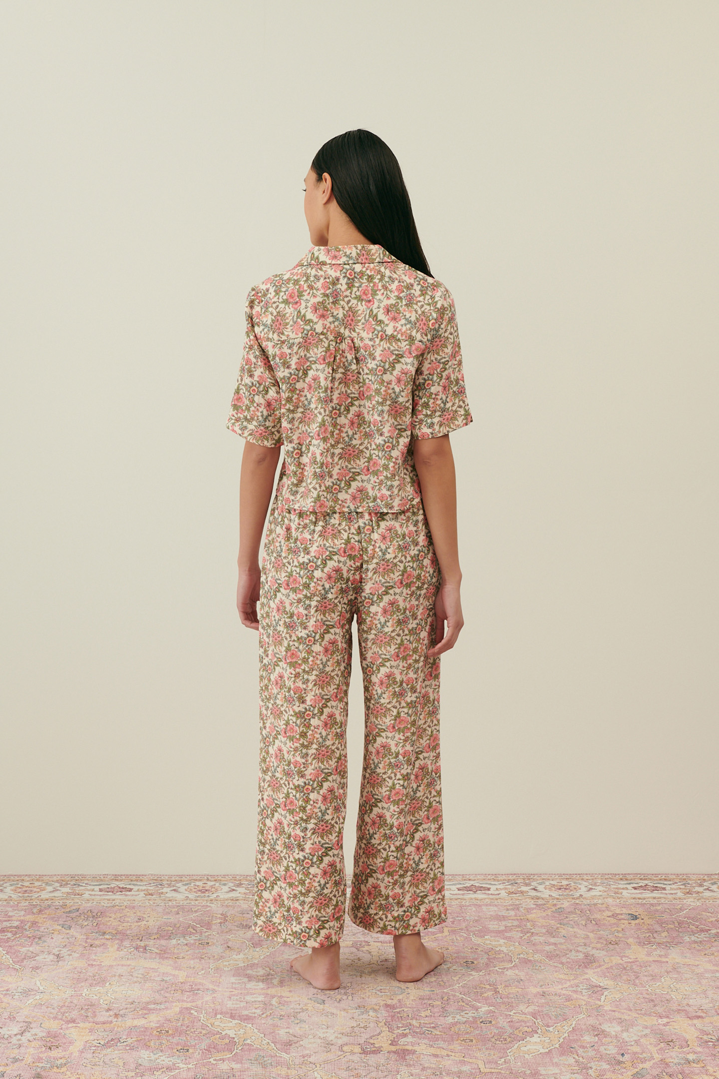 PAJAMAS PANTS MELYCIA IVORY ENCH FIELDS 2