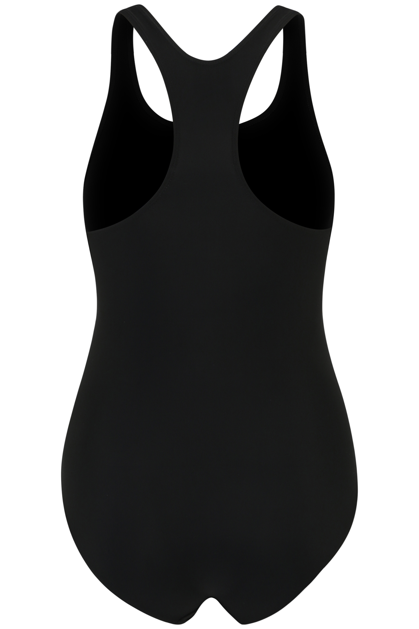GIRLS SIBARI RACER BACK SWIMSUIT BLACK 2