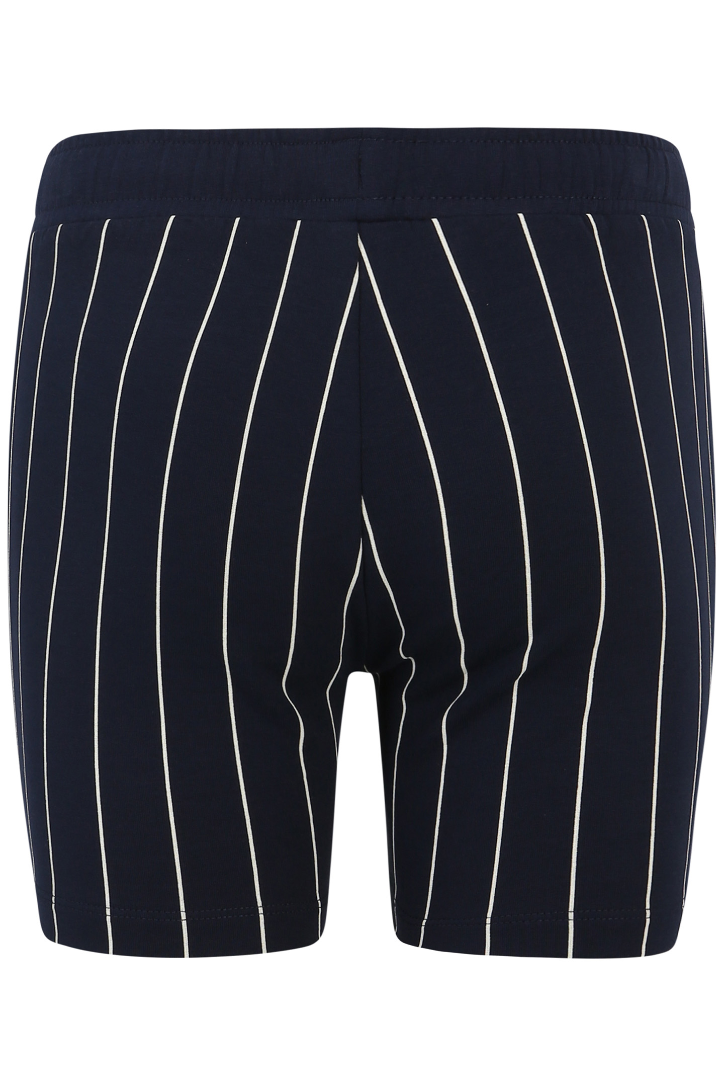 UNISEX LECZNA PINSTRIPED SHORTS BLACK IRIS/BRIGHT WHITE STRI 2
