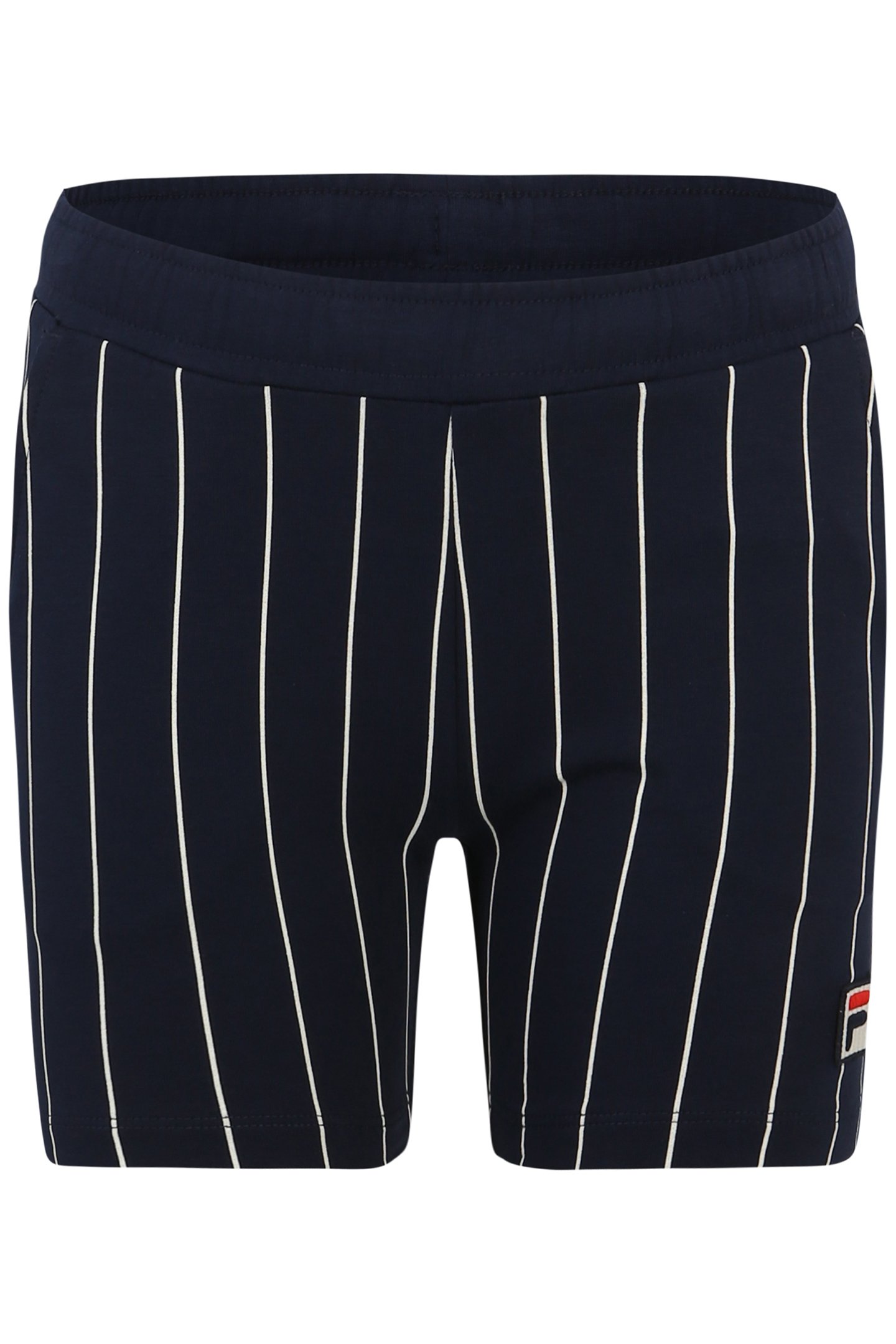 UNISEX LECZNA PINSTRIPED SHORTS BLACK IRIS/BRIGHT WHITE STRI 1