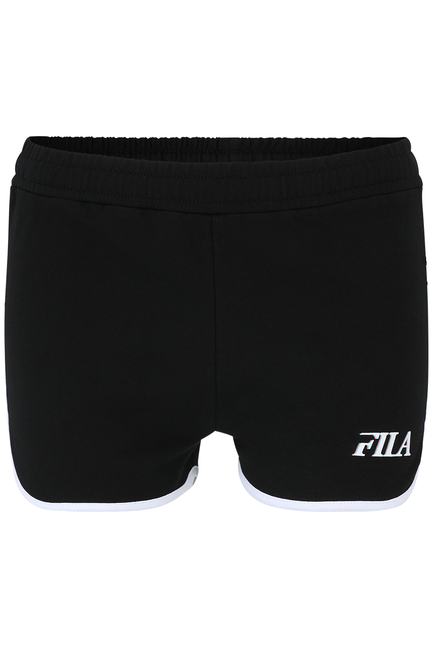 GIRLS LUSTENAU GRAPHIC SHORTS BLACK 1