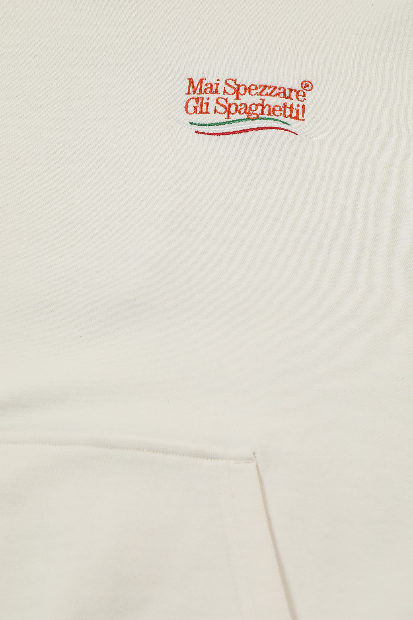 NAVIGLI PASTA RELAXED GRAPHIC HOODIE EGRET 7