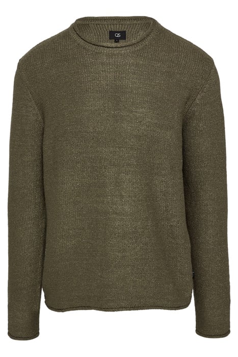 S.OLIVER-QS PULLOVER GREEN 3