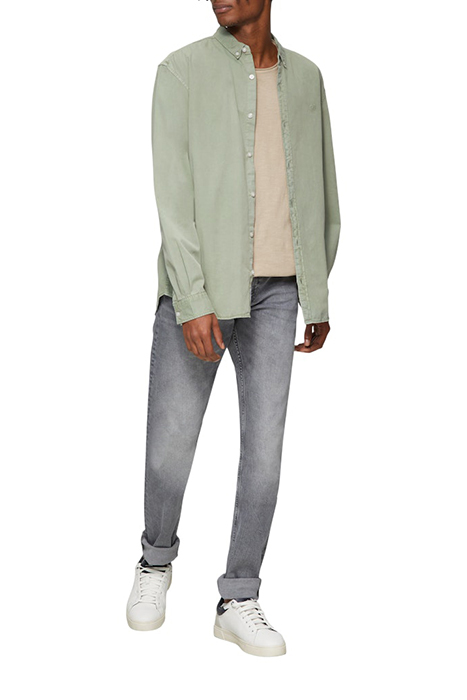 S.OLIVER-QS SHIRT GREEN 2