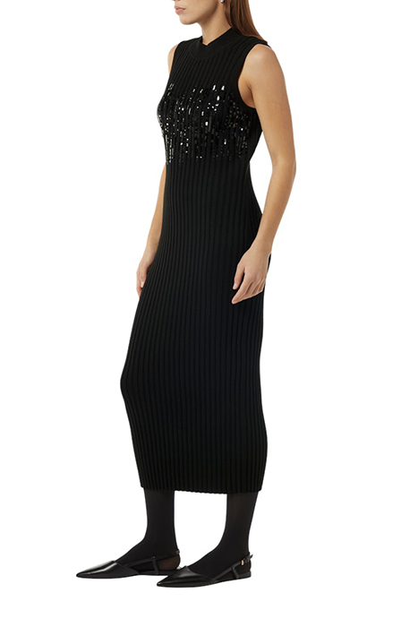 COMMA DRESSES BLACK 4