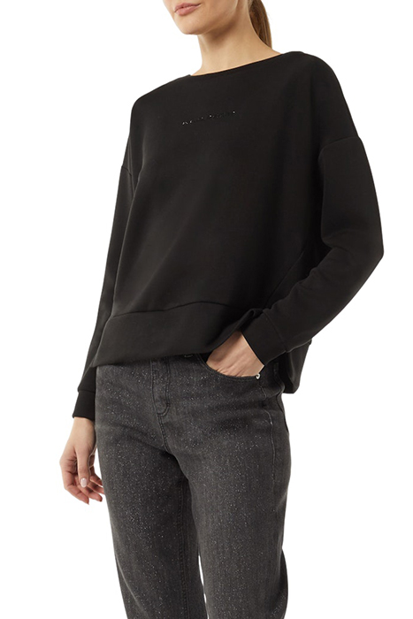 COMMA SWEATSHIRTS BLACK 1